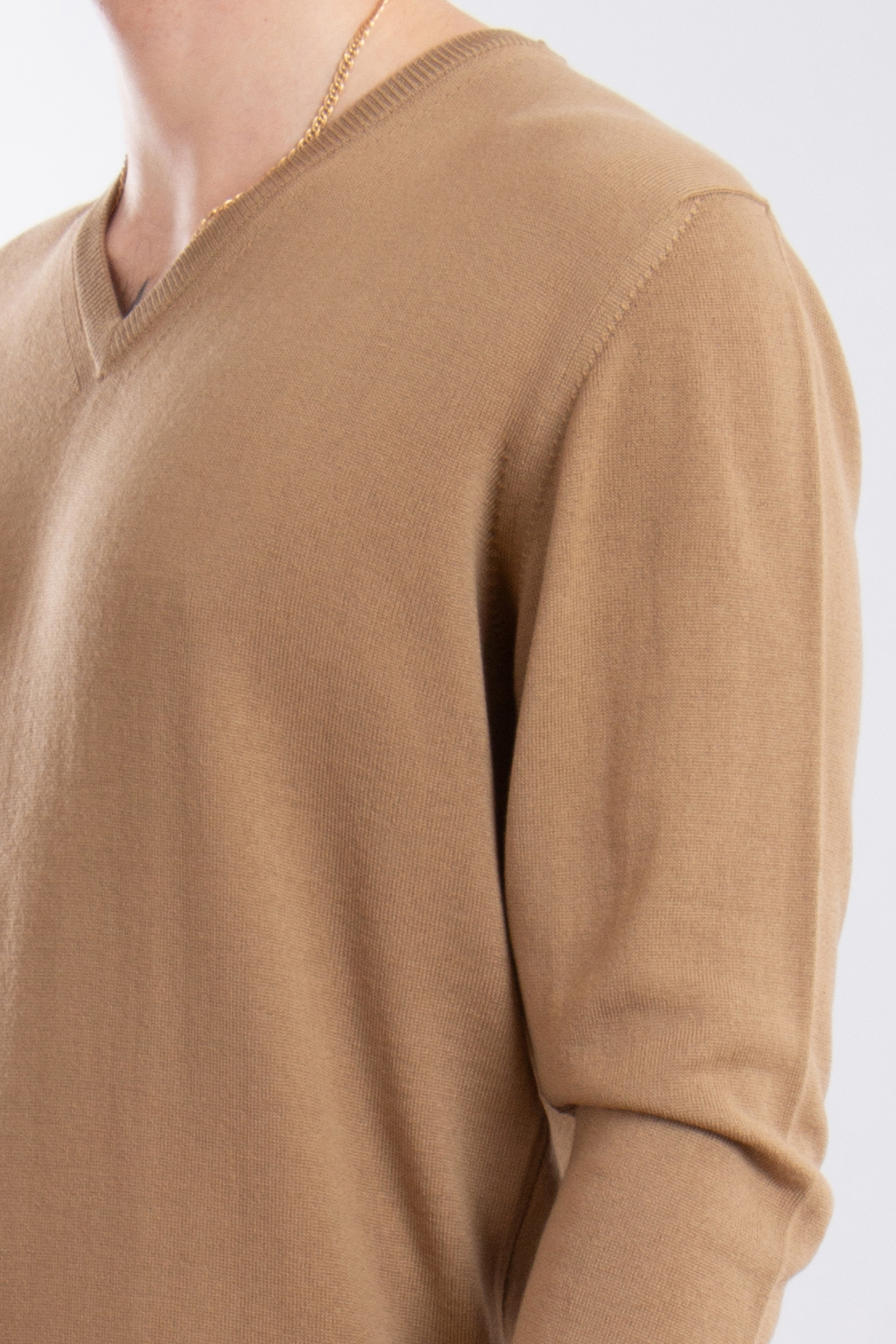 ROBERTO COLLINA Extrafine Wool V-Neck Sweater