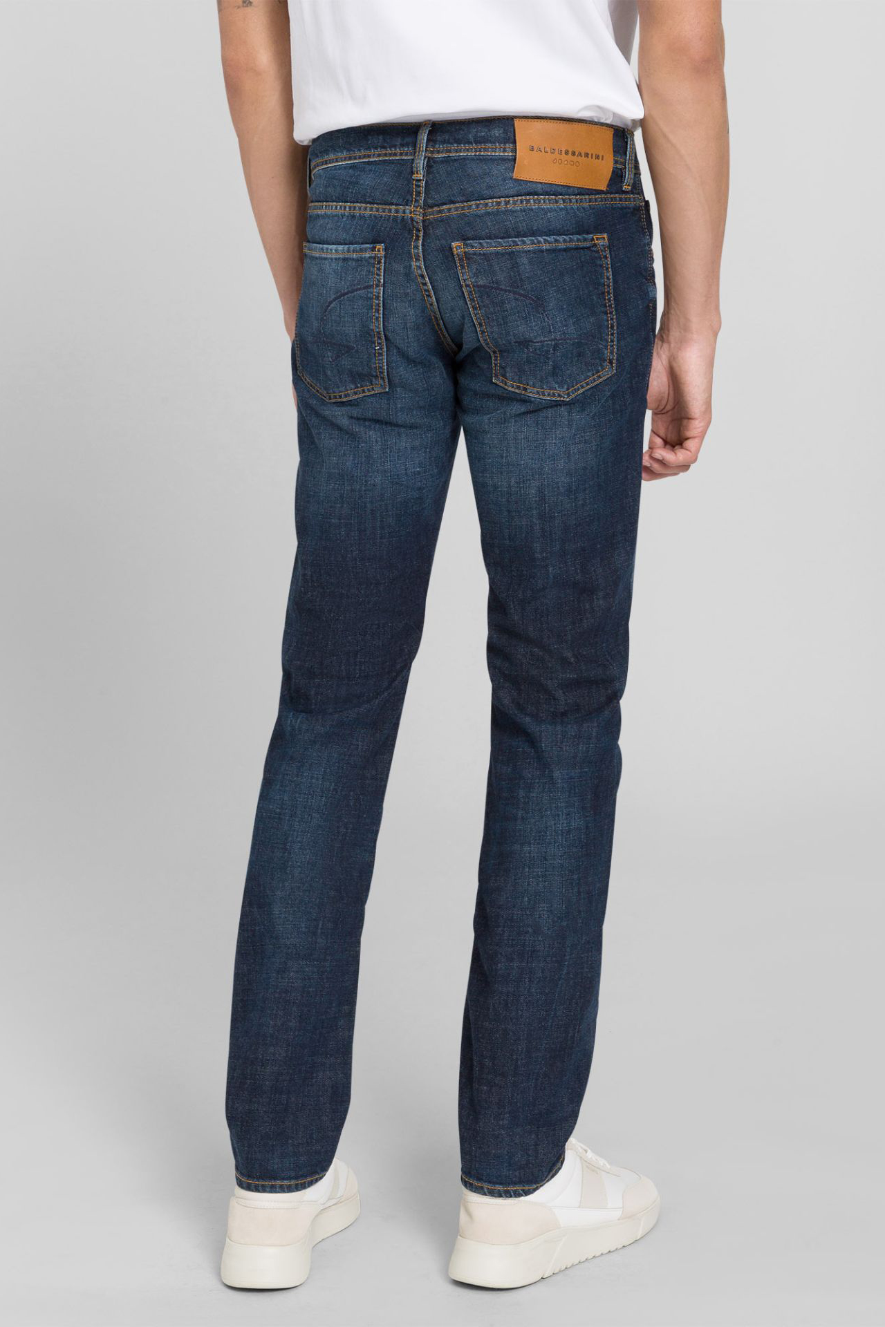 BALDESSARINI Straight Leg Cotton Stretch Jeans Jack