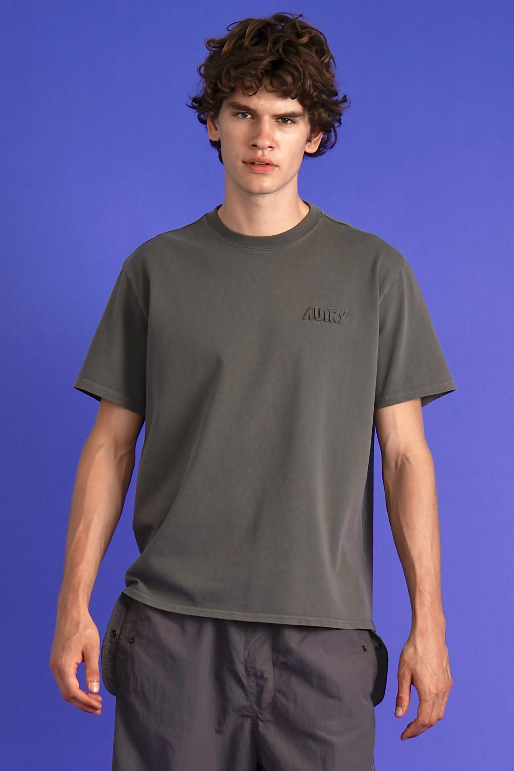 AUTRY Relaxed Fit Cotton Jersey T-Shirt