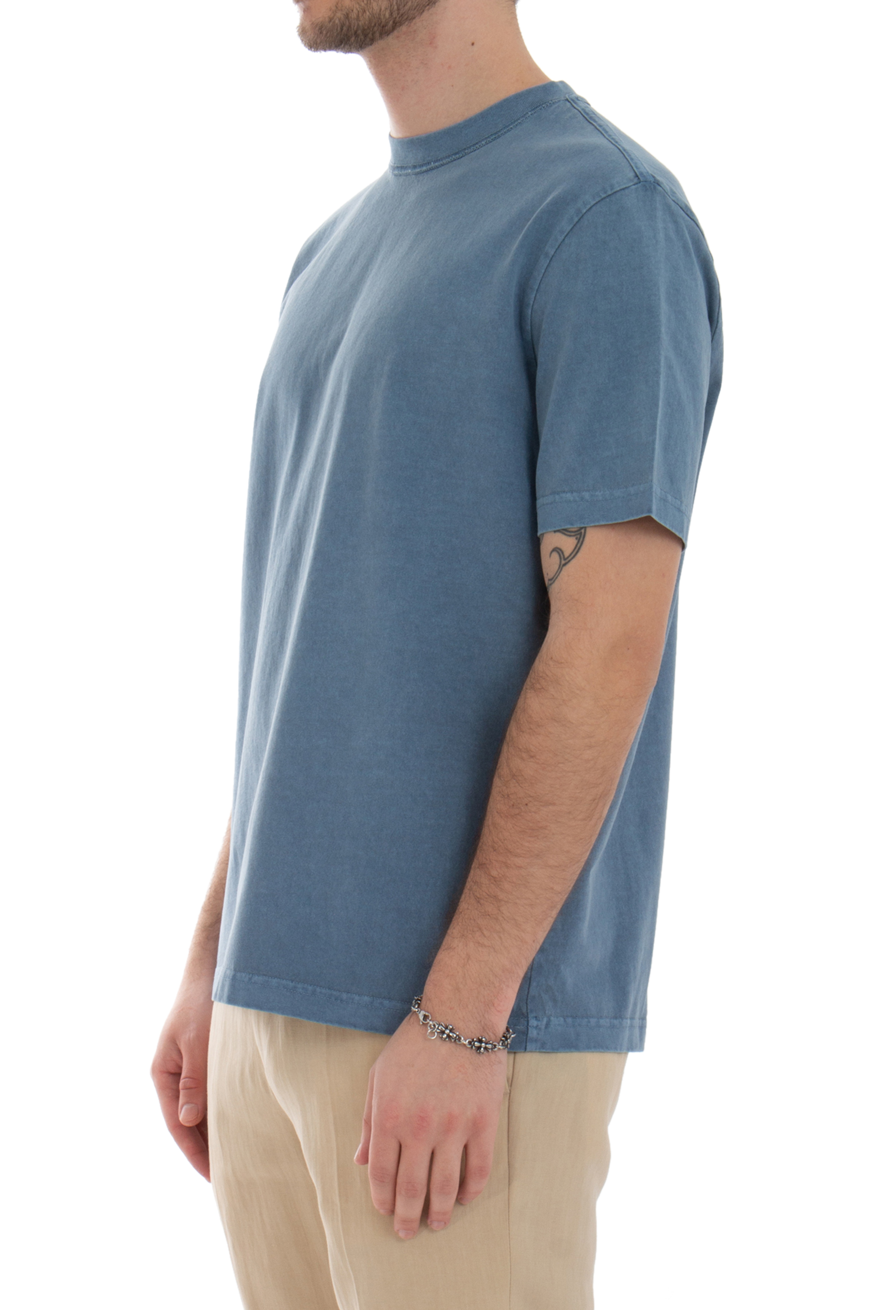 PAUL SMITH Acid Wash Cotton T-Shirt