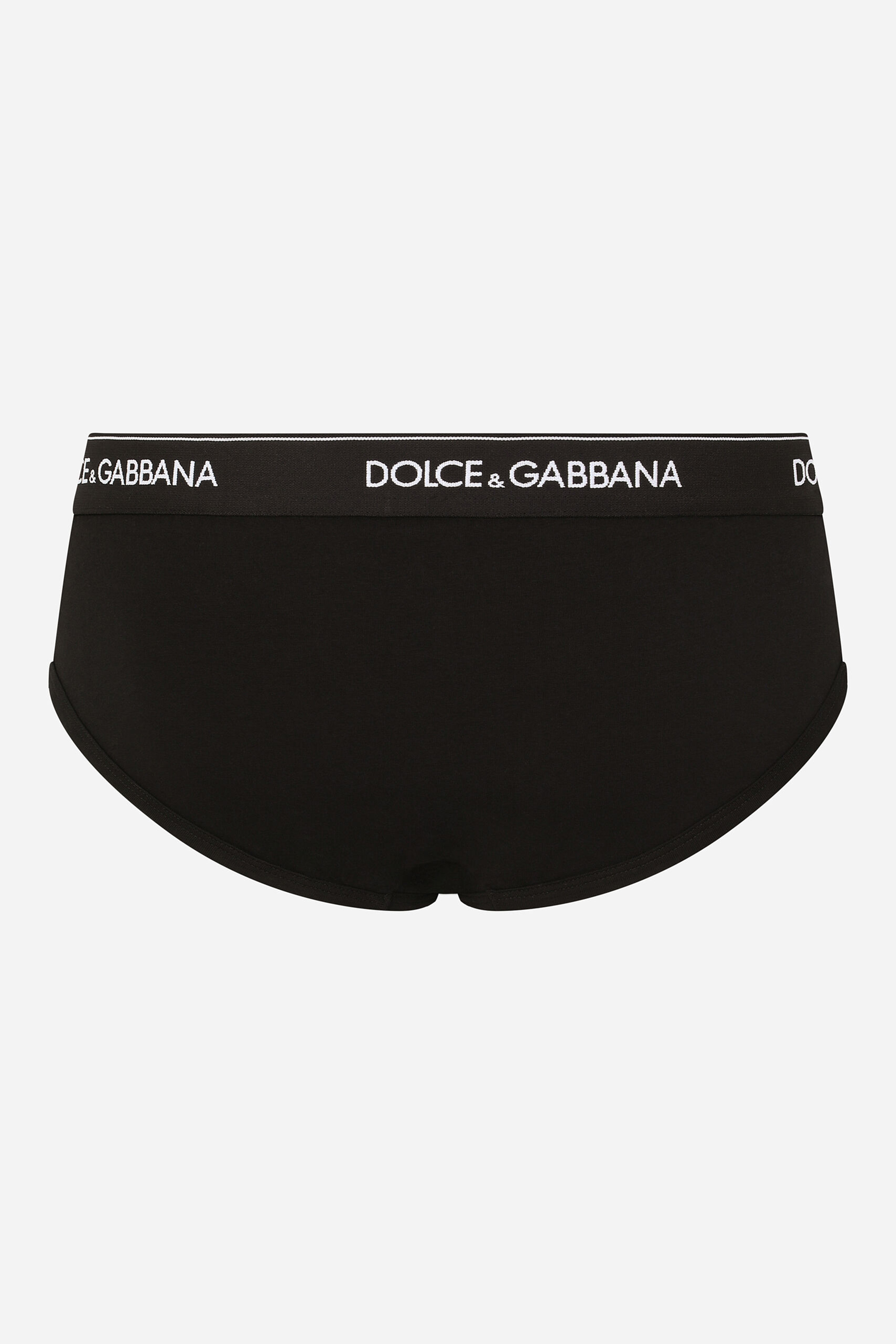 DOLCE & GABBANA 2-Pack Cotton Stretch Jersey Mid-Rise Briefs