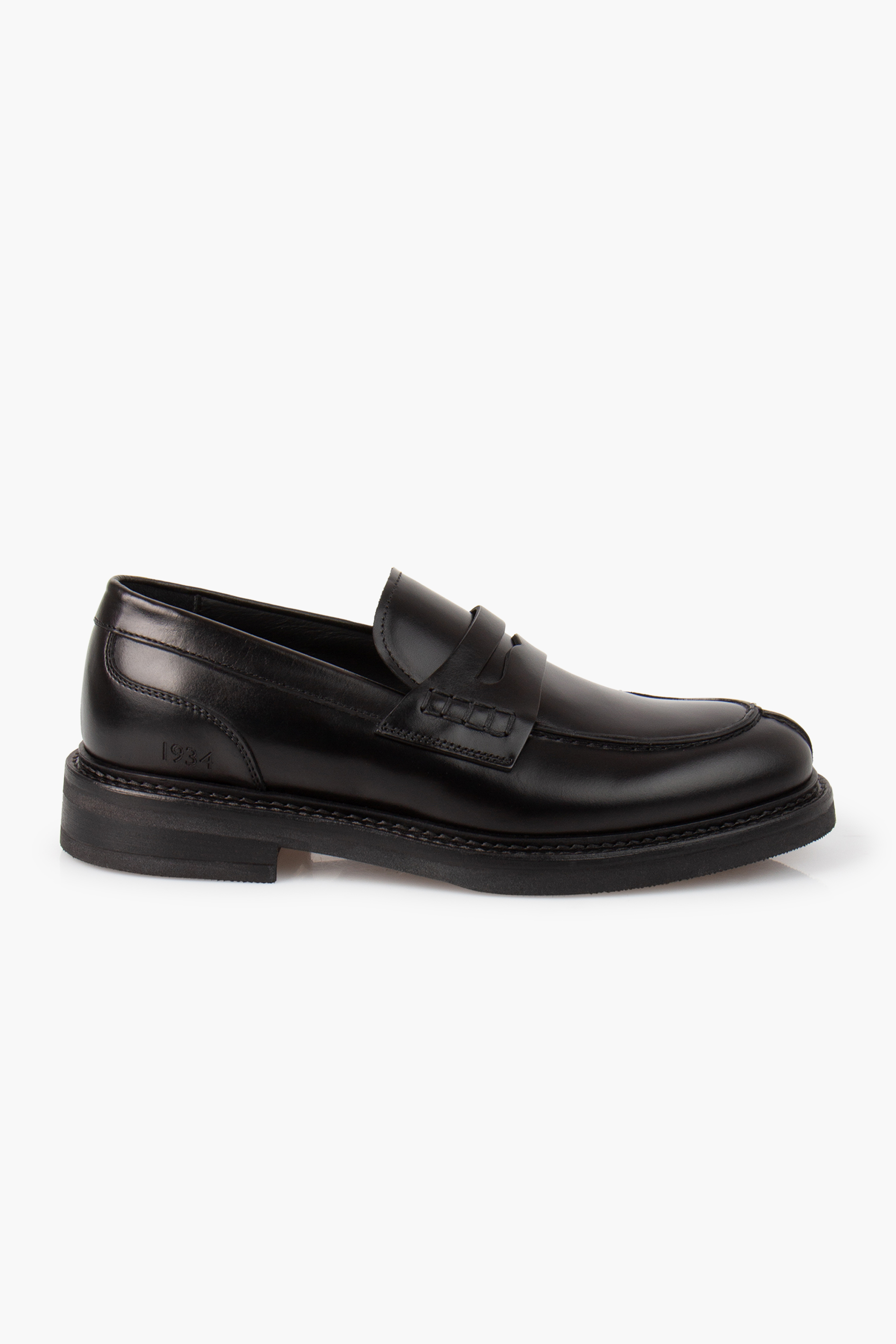 CANALI Smooth Calfskin Penny Loafers