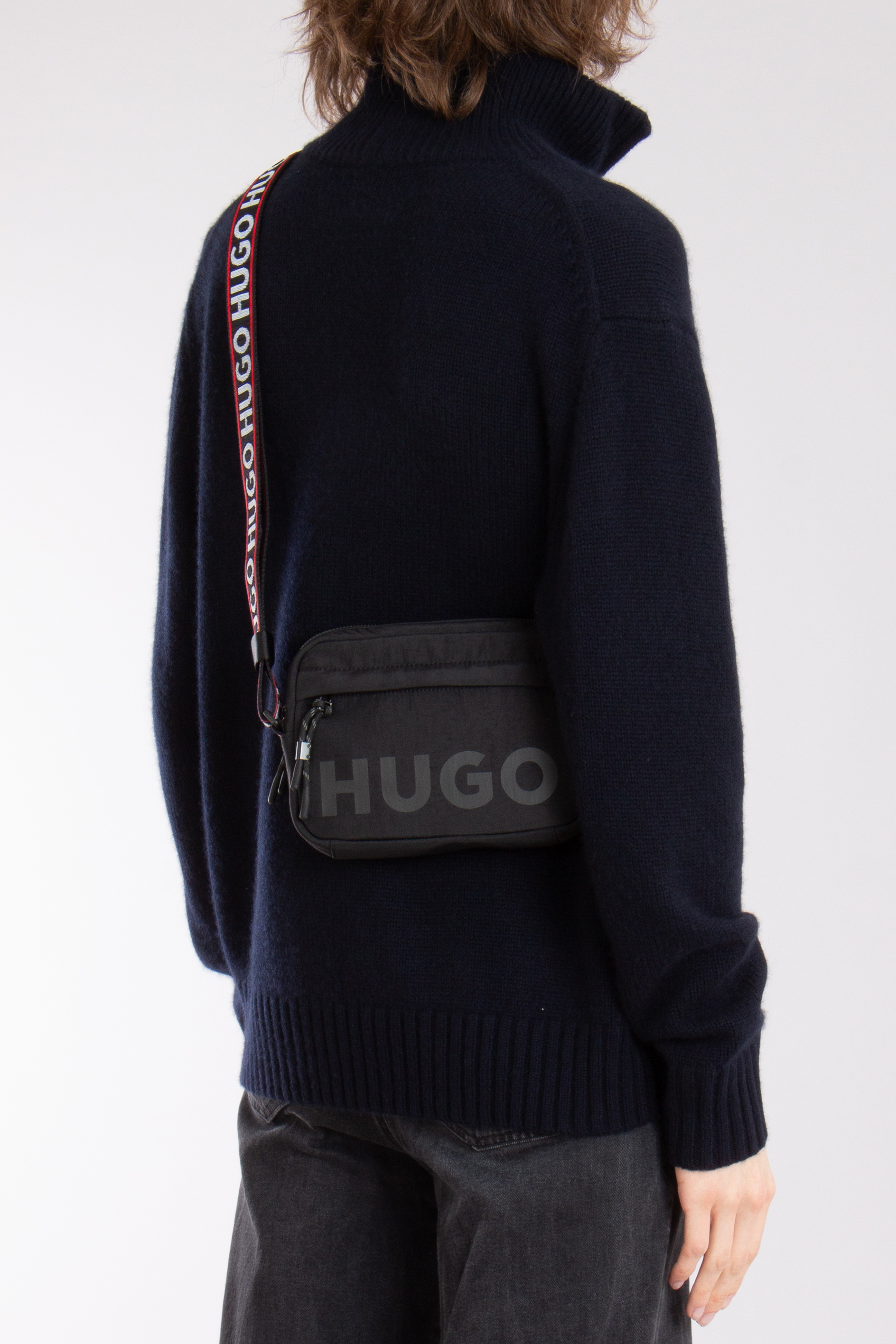 HUGO Recycled Nylon Crossbody Bag Quentyn