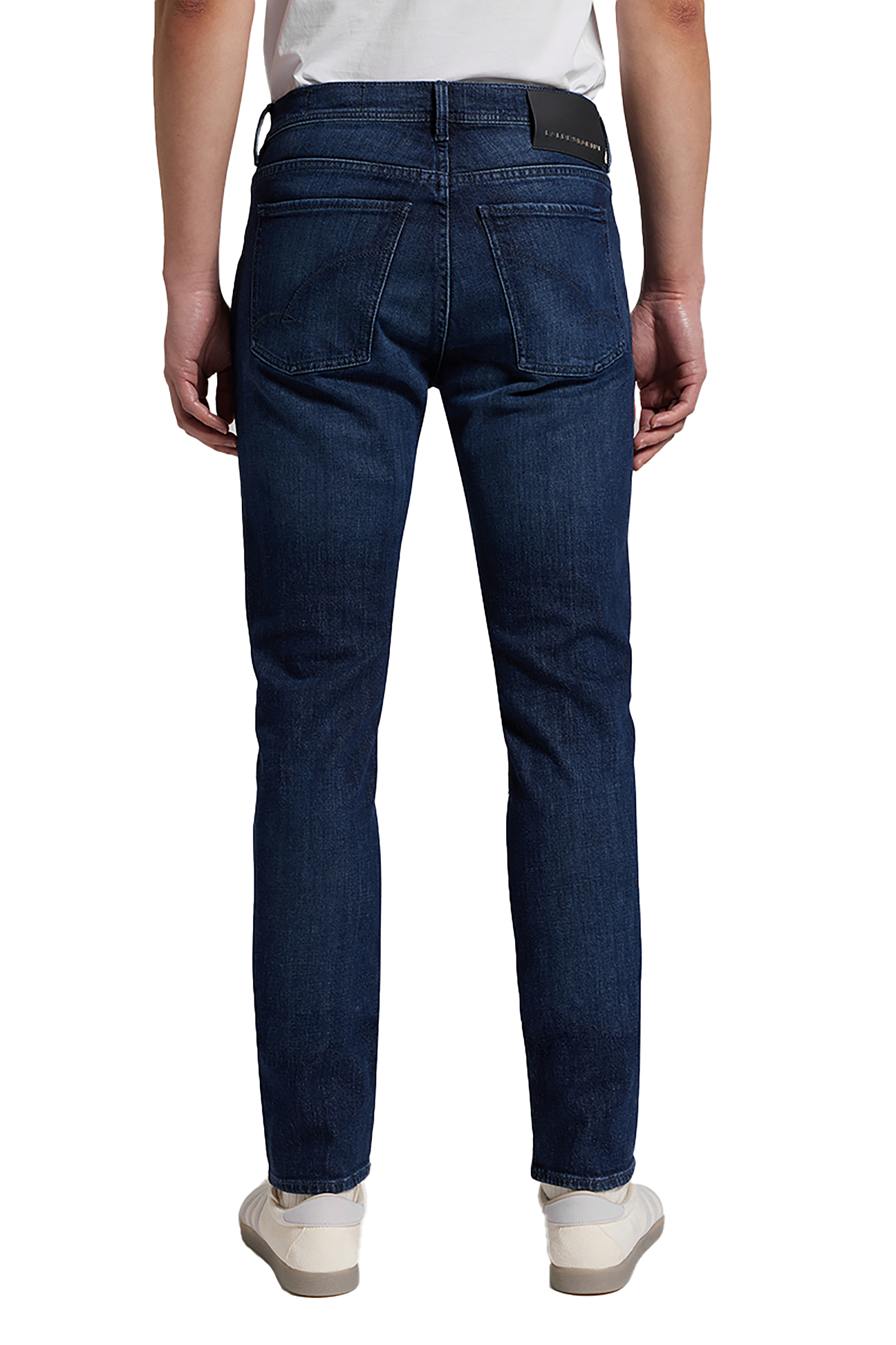 BALDESSARINI Straight Leg Cotton Blend Jeans Jack