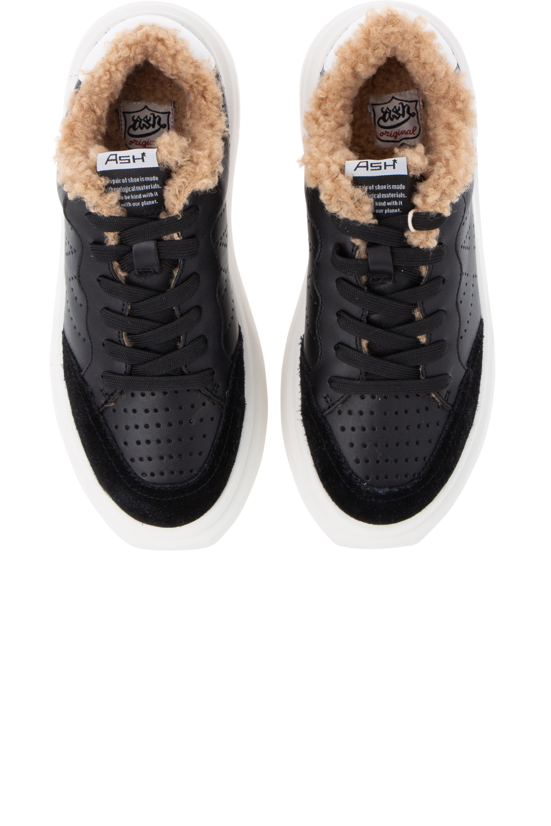 Ash shearling sneakers on sale