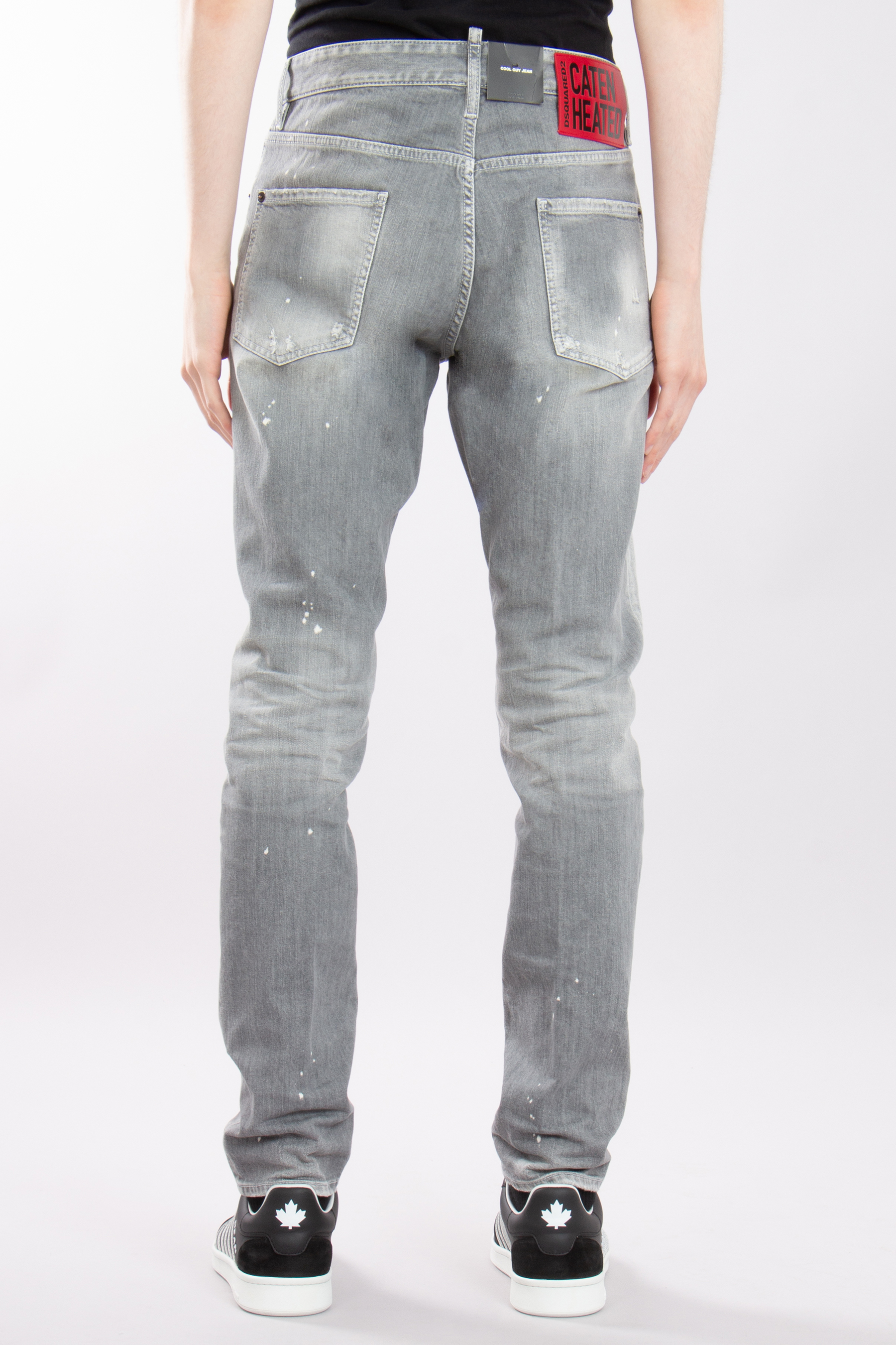 DSQUARED2 Cotton Stretch Denim Cool Guy Jeans