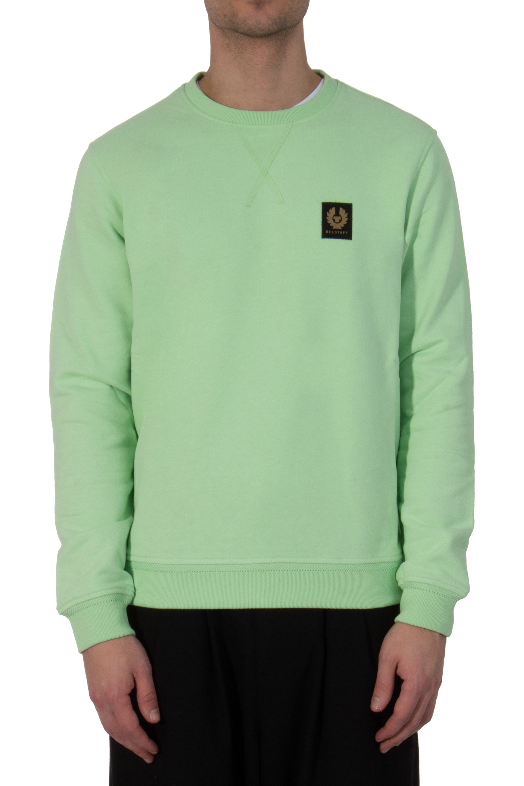 BELSTAFF Loopback Cotton Jersey Sweatshirt