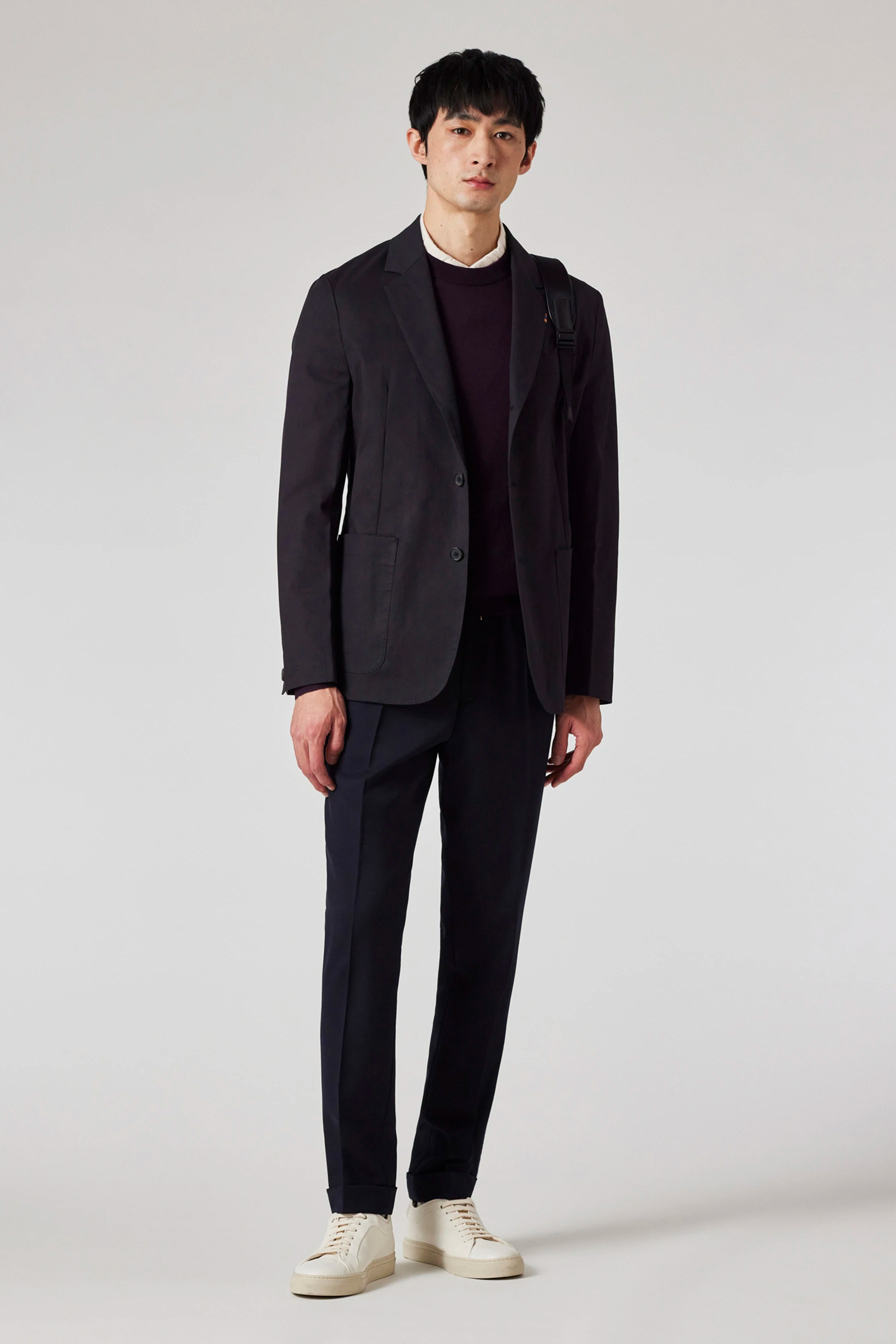 PAUL SMITH Slim Fit Organically Grown Cotton Stretch Twill Jacket