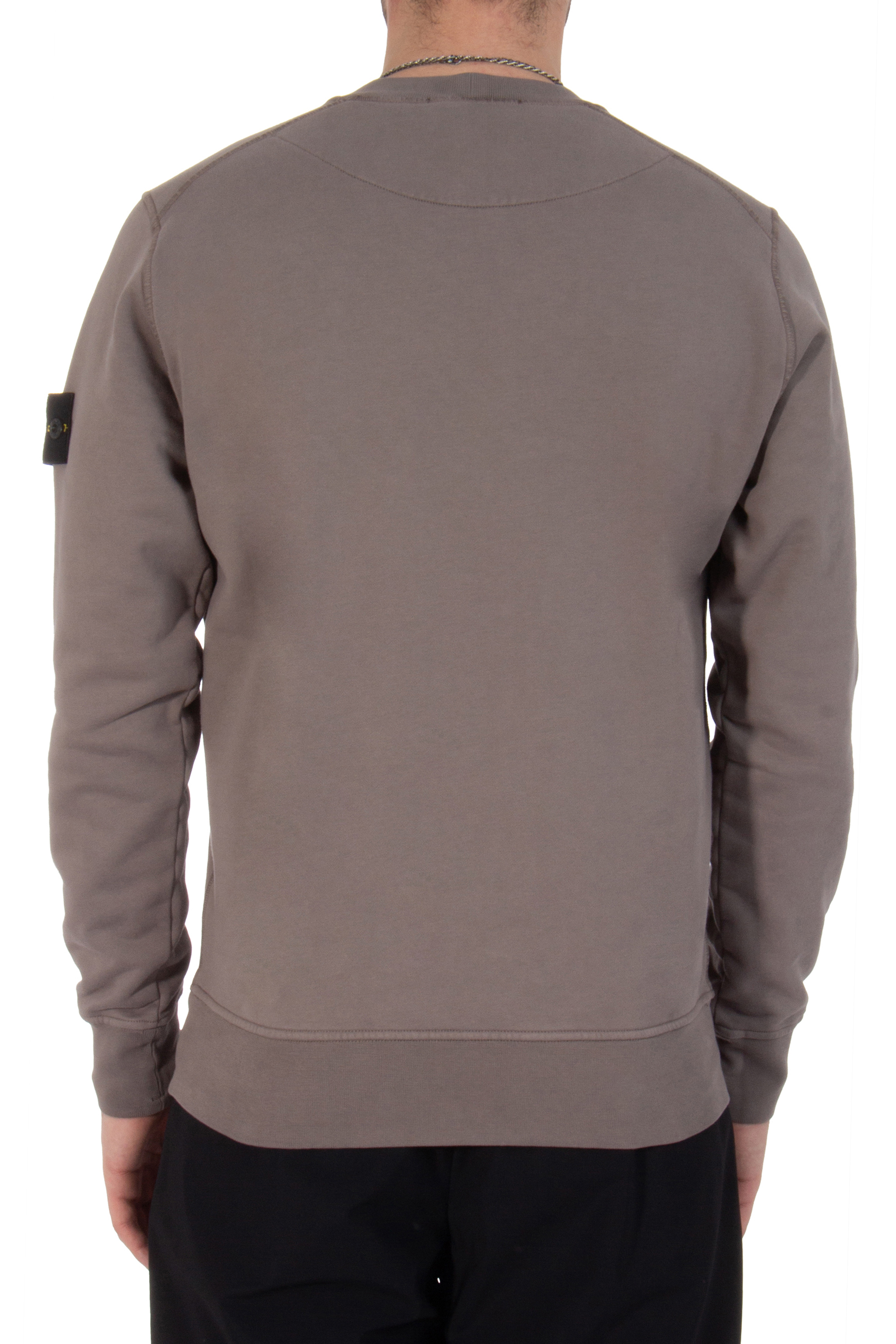 STONE ISLAND Cotton Crew Neck Sweatshirt