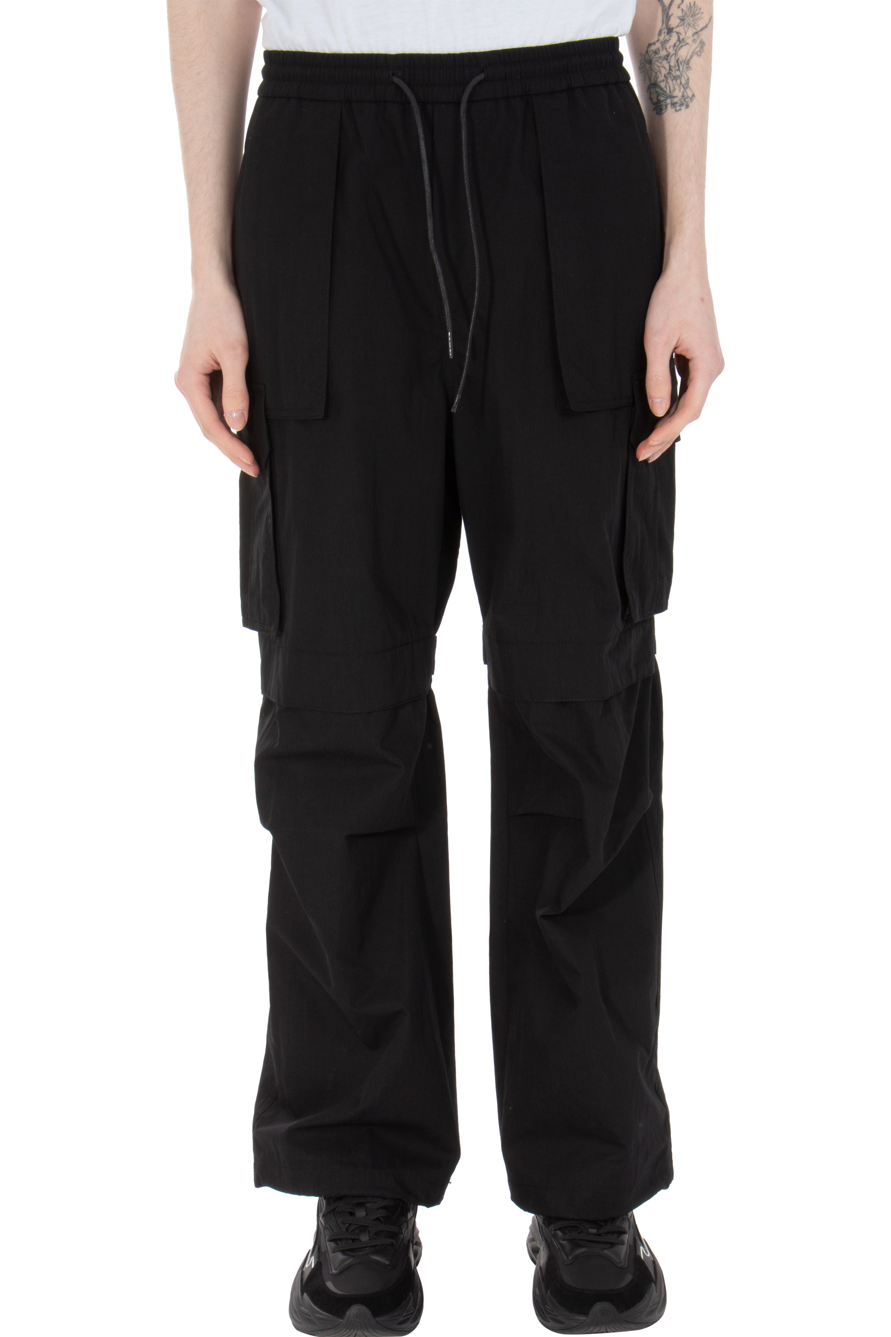 JUUN.J Cotton & Nylon Blend Cargo Pants