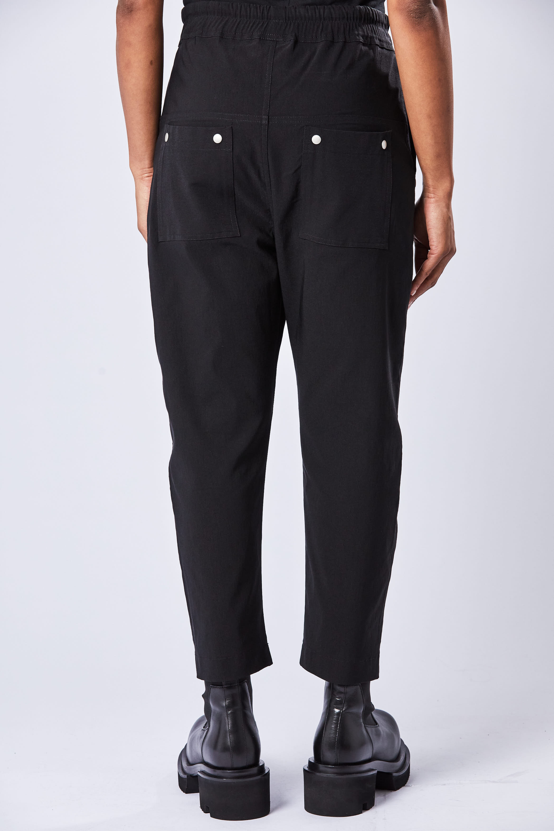 THOM KROM Dropped Crotch Stretch Fabric Pants 