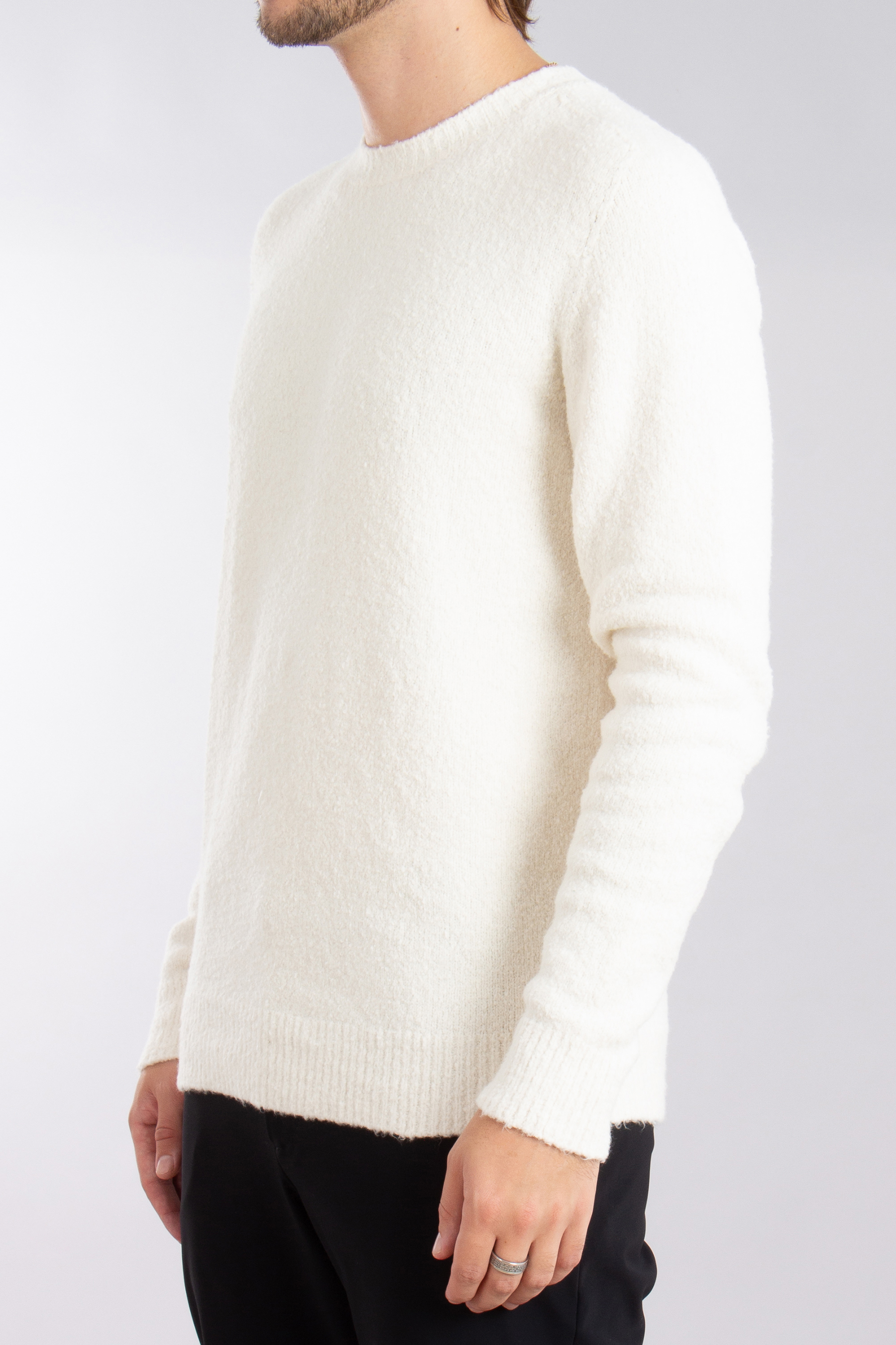 ROBERTO COLLINA Cotton Blend Knit Sweater