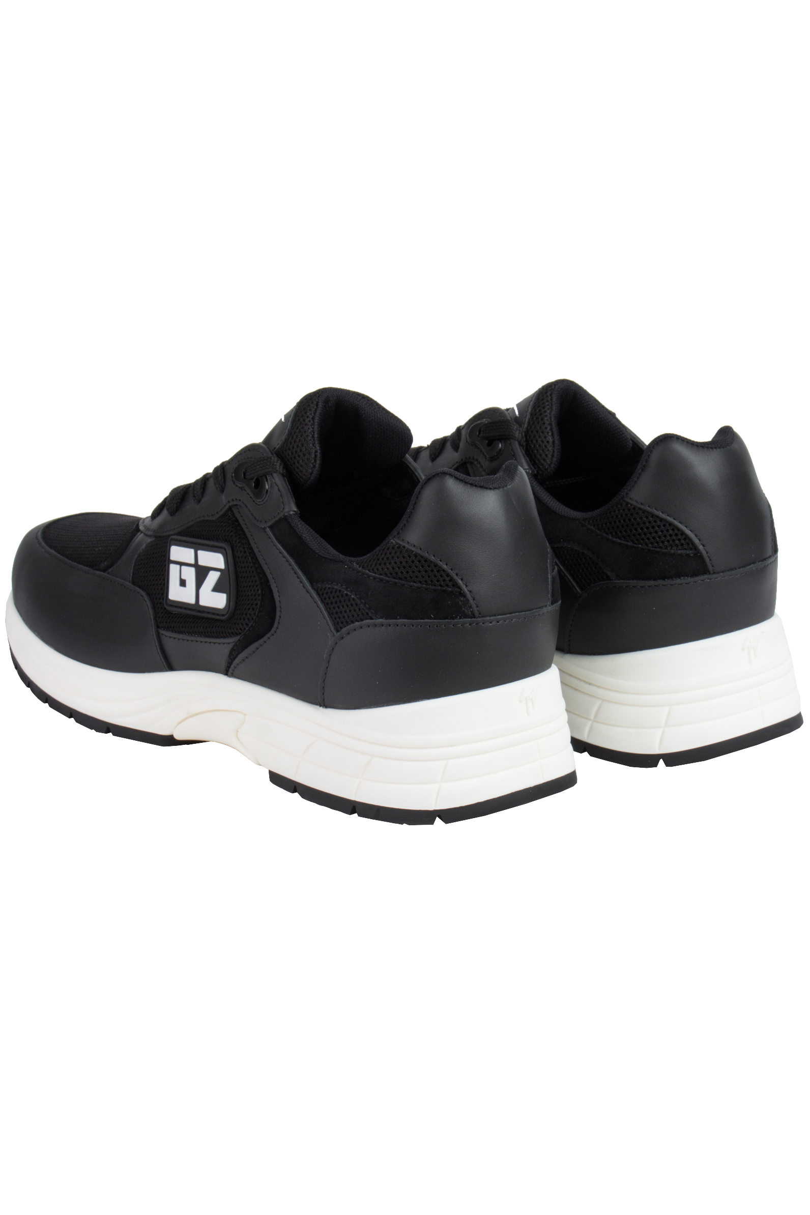 GIUSEPPE ZANOTTI Mesh & Leather Sneakers GZ Runner