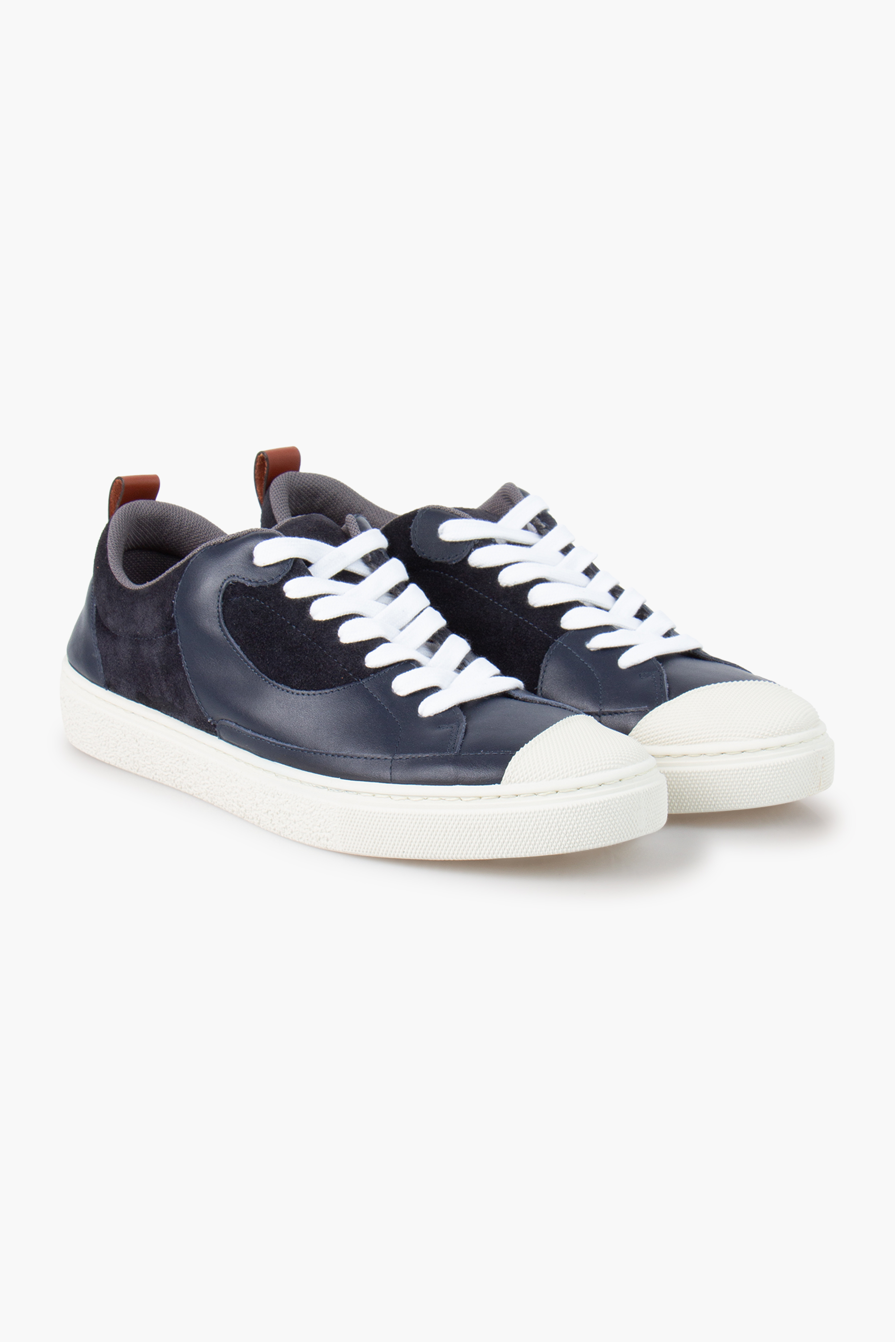 ETRO Suede & Leather Sneakers