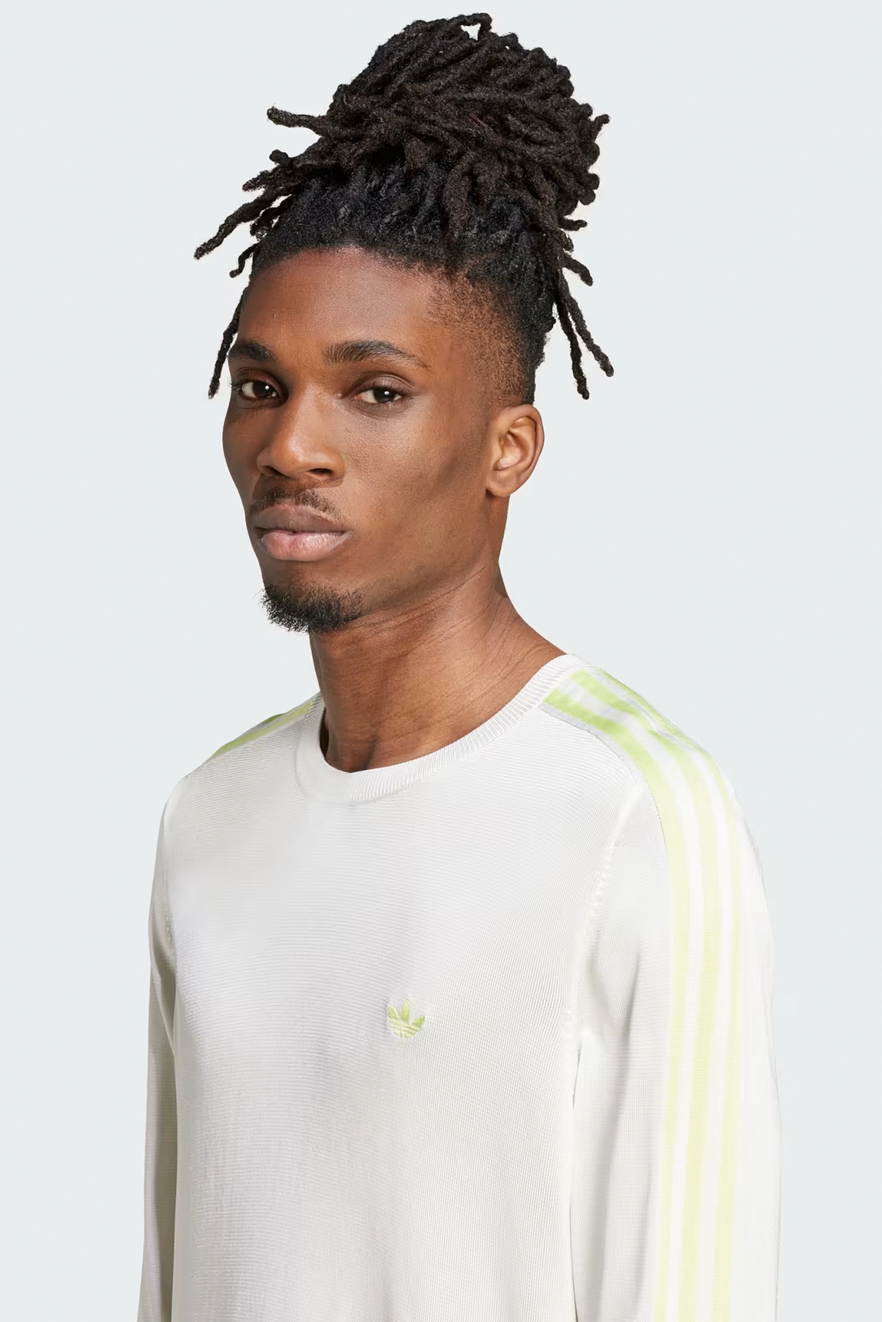 ADIDAS X Wales Bonner Viscose Blend Knit Long Sleeve T-Shirt