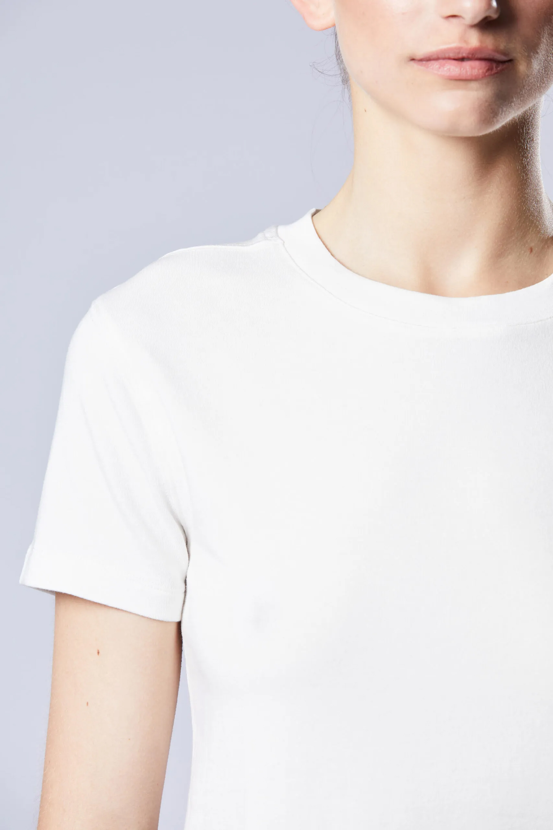 THOM KROM Round Neck Cotton Modal Jersey T-Shirt