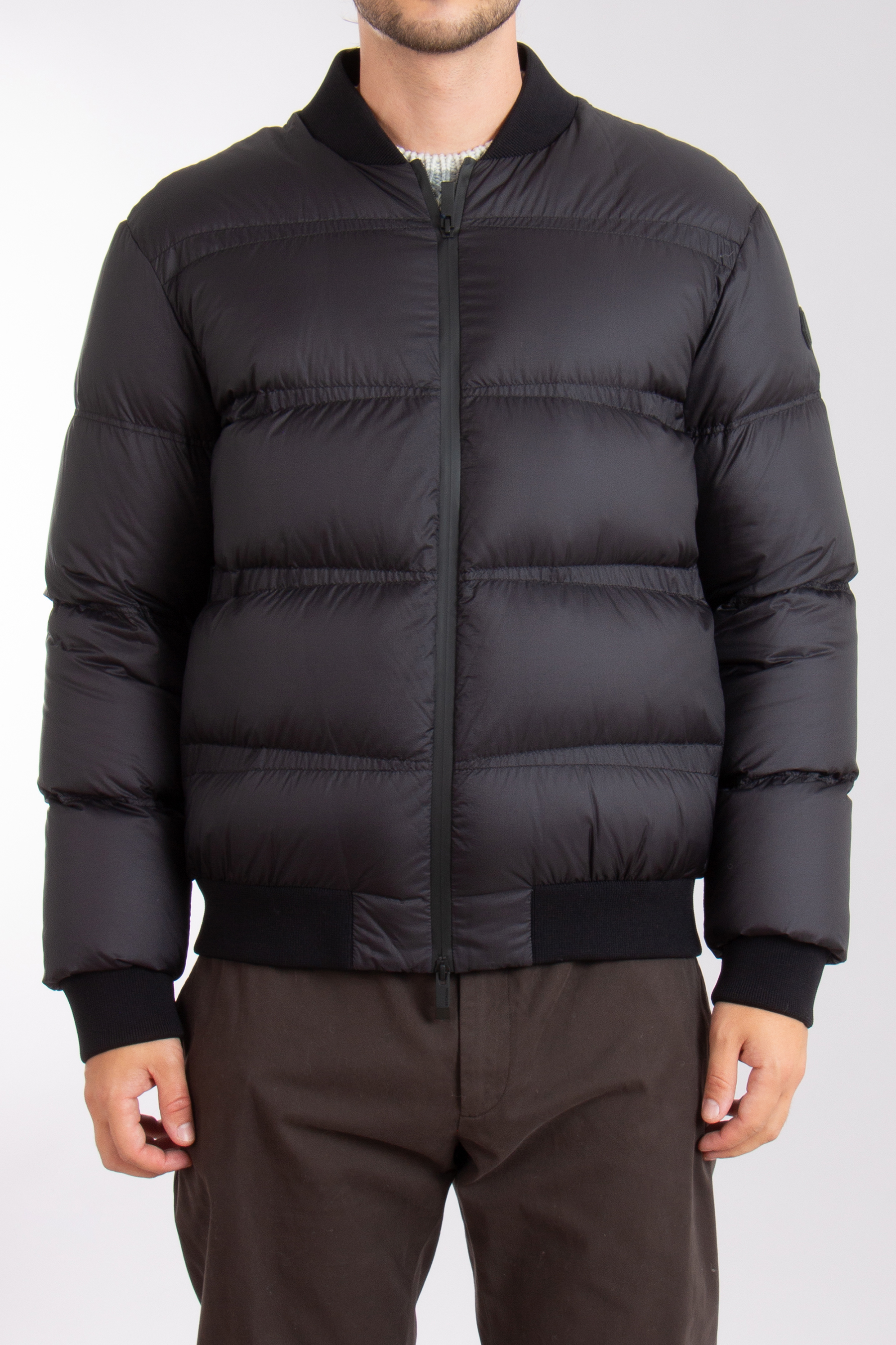 MONCLER Vioz Nylon Ripstop Down Bomber Jacket