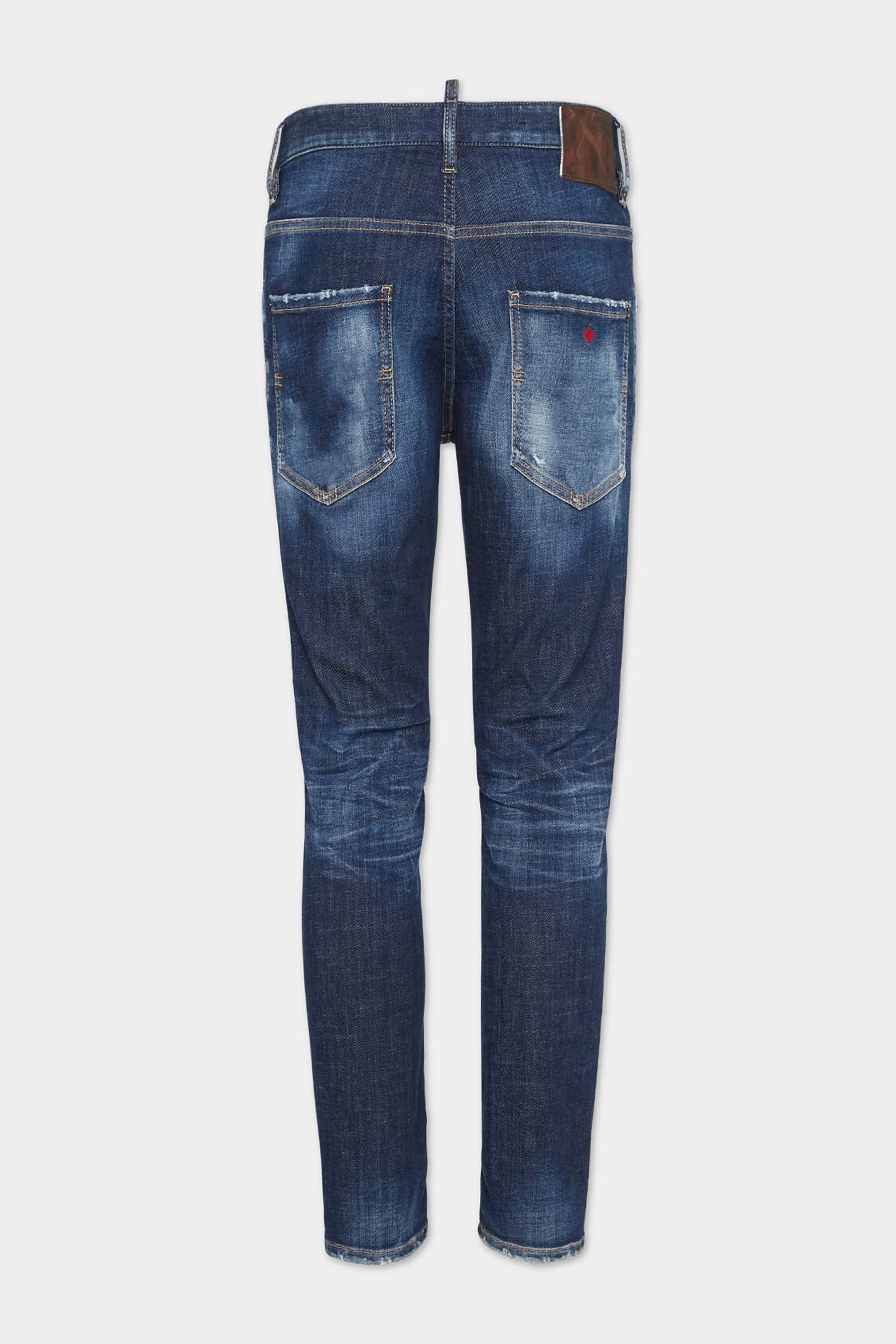 DSQUARED2 Dark Basic Wash Skater Jeans