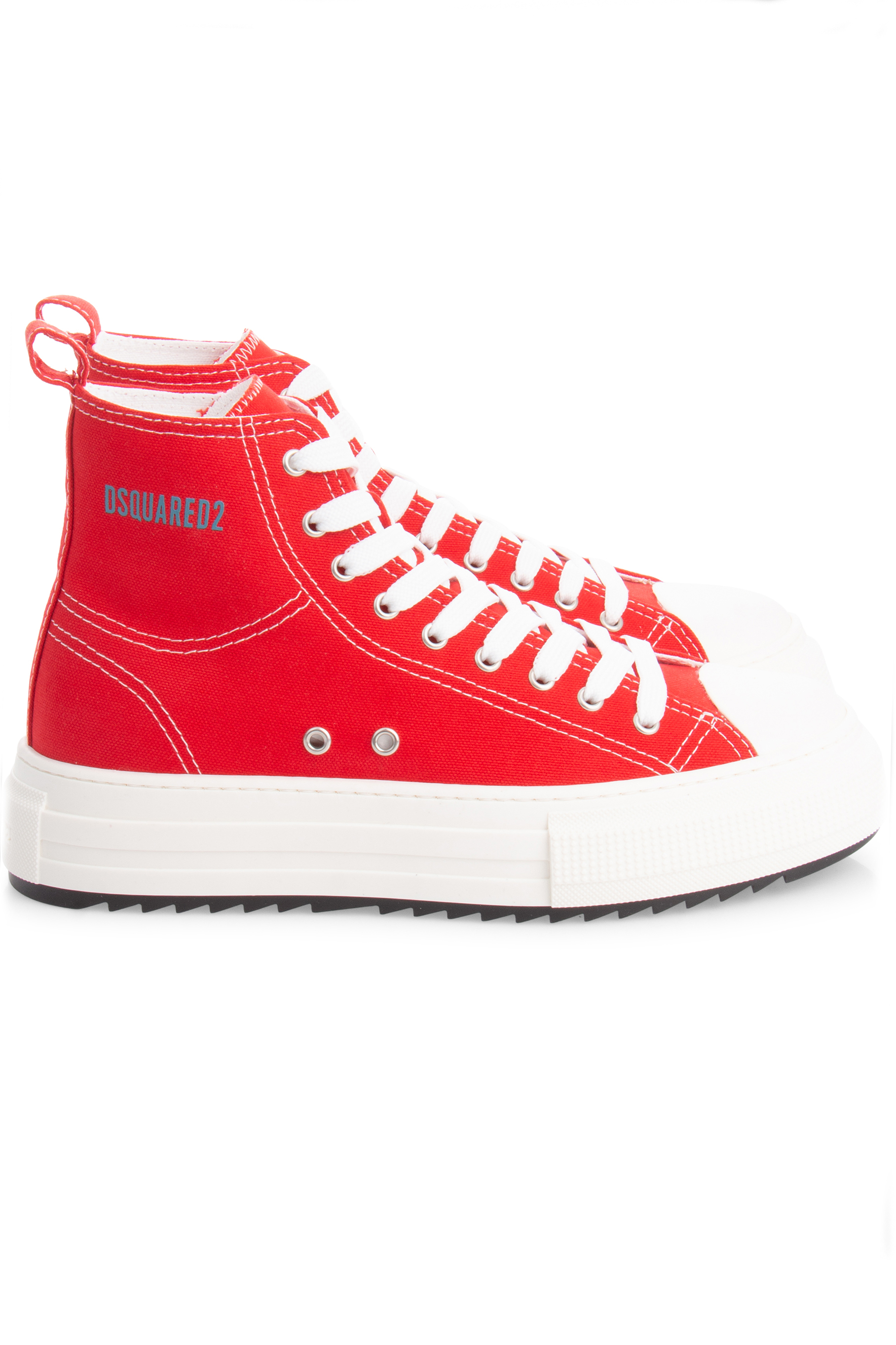 DSQUARED2 High Top Canvas Sneakers Berlin