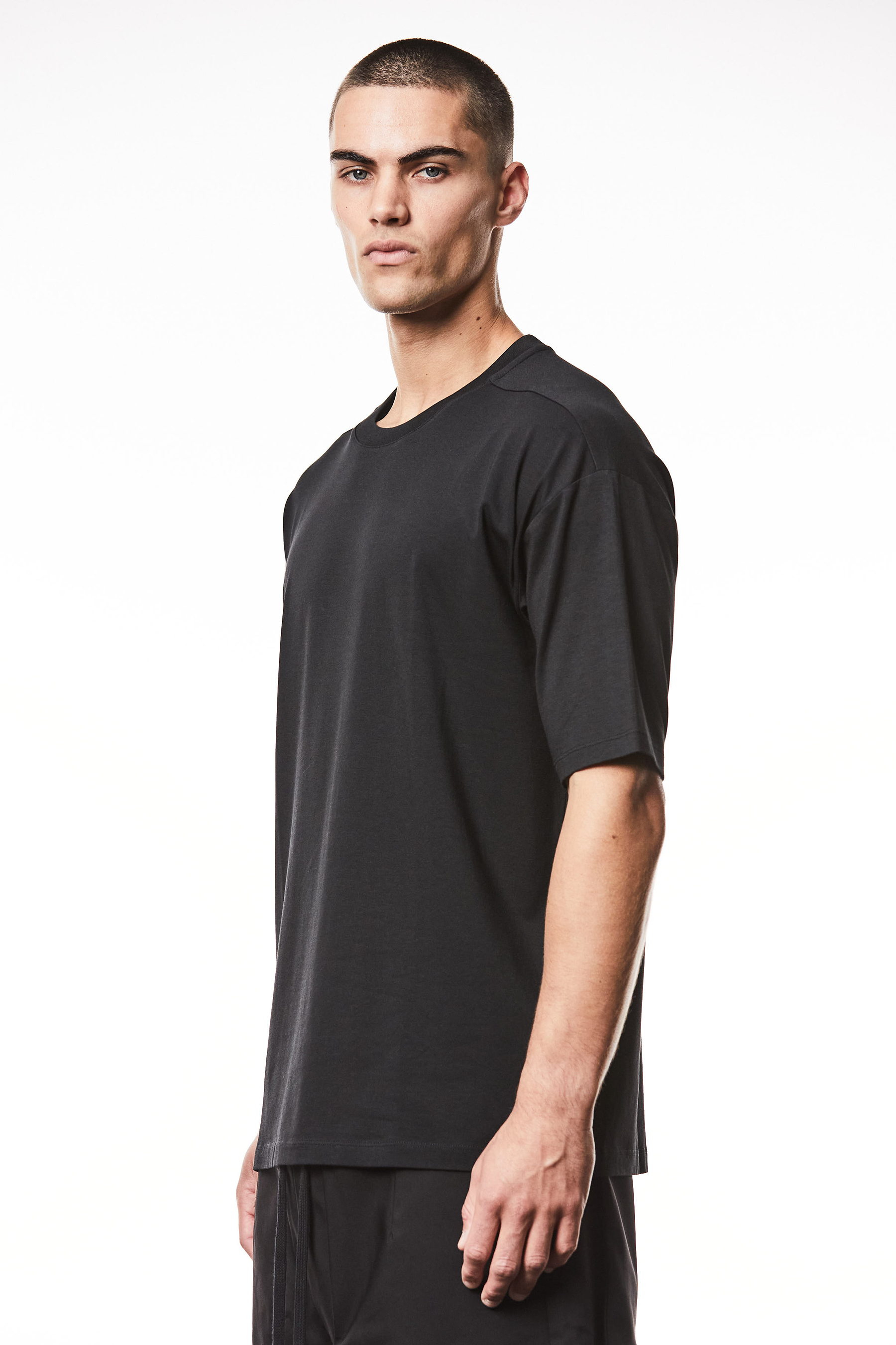 THOM KROM Relaxed Fit Cotton-Modal Stretch T-Shirt