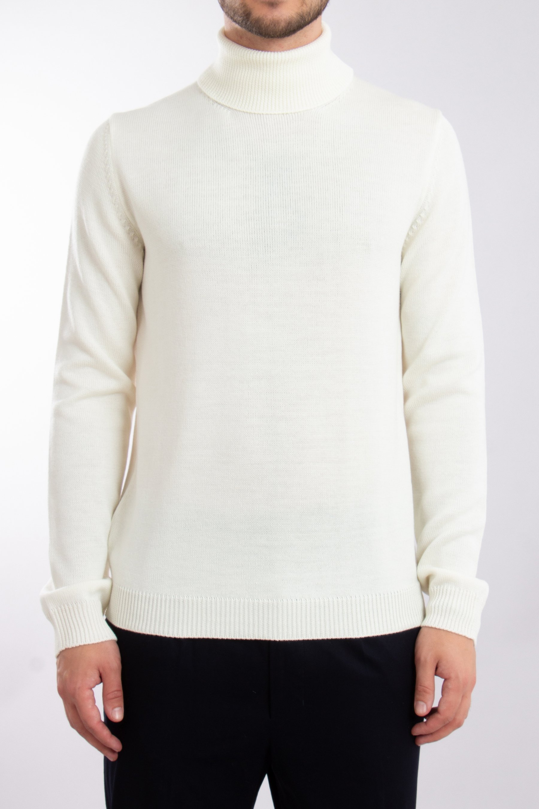 ROBERTO COLLINA Extrafine Wool Turtleneck Sweater