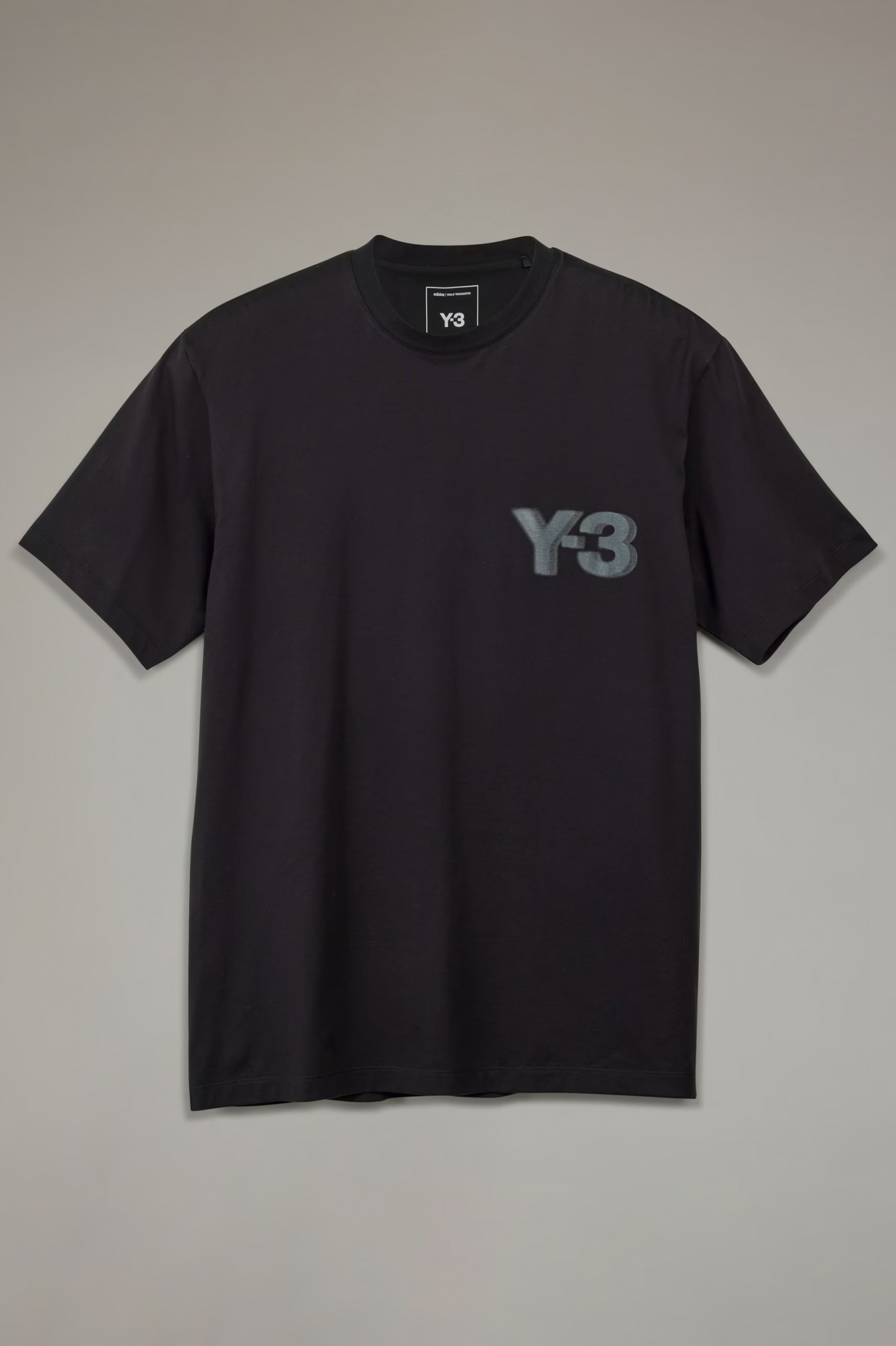 Y-3 Logo Print Cotton T-Shirt