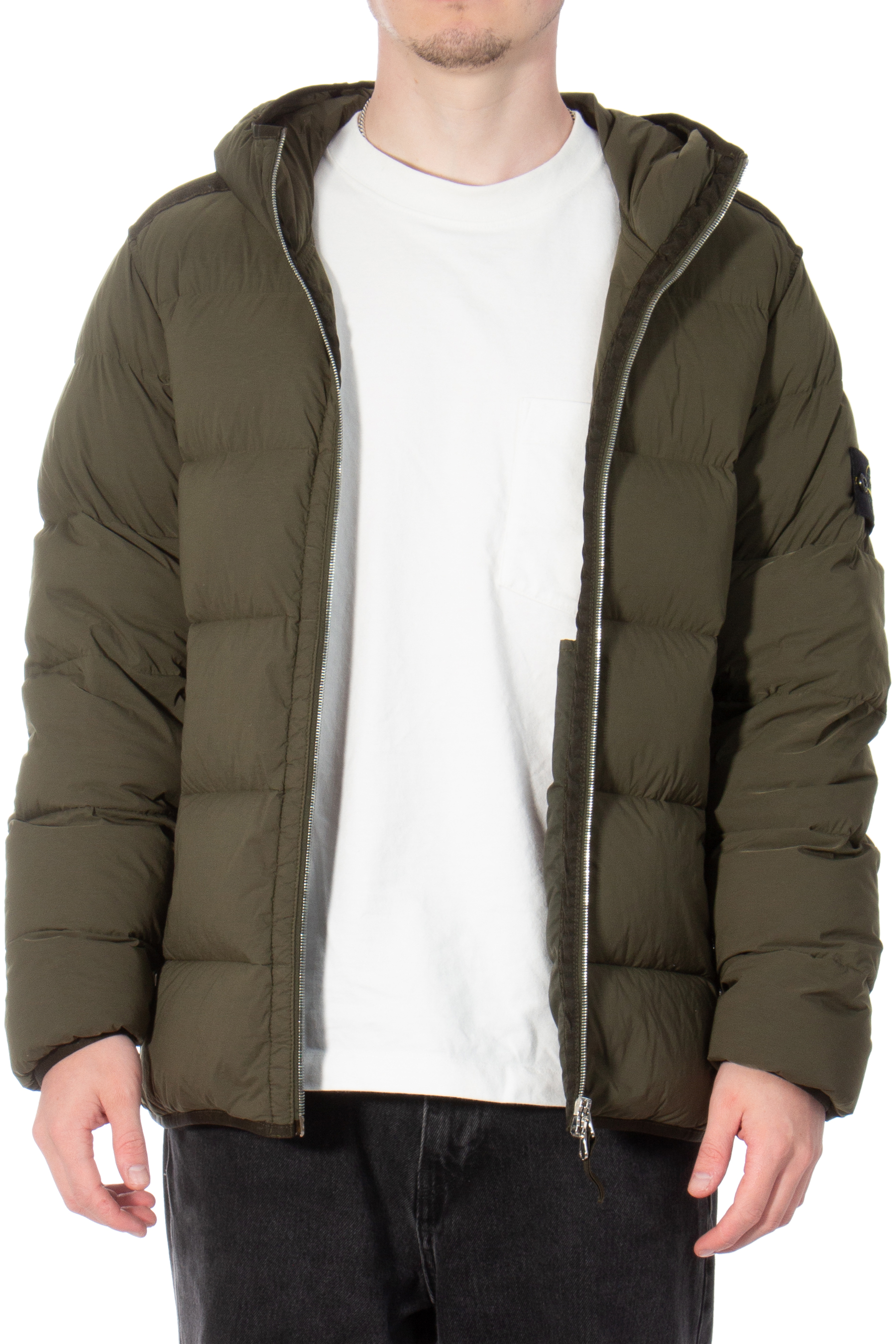 STONE ISLAND Seamless Tunnel Nylon Down Jacket