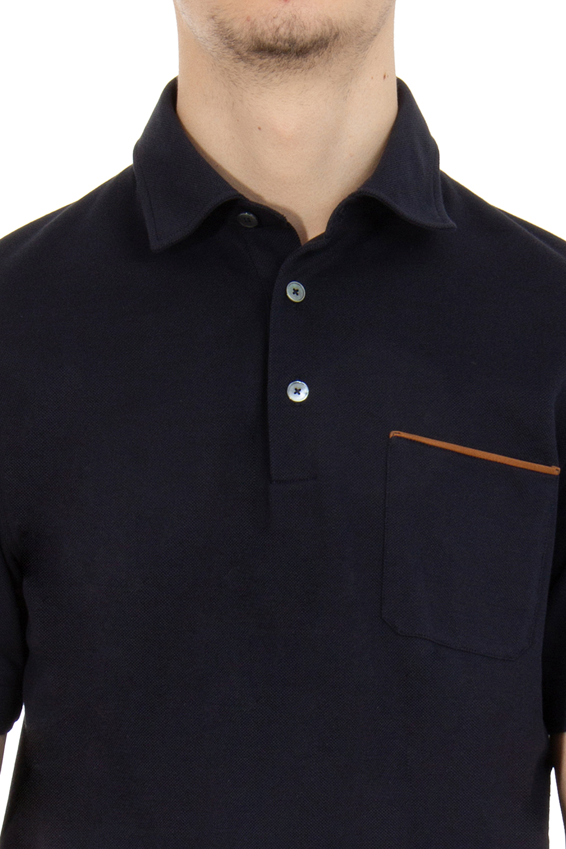 ZEGNA Cotton Piqué Polo Shirt