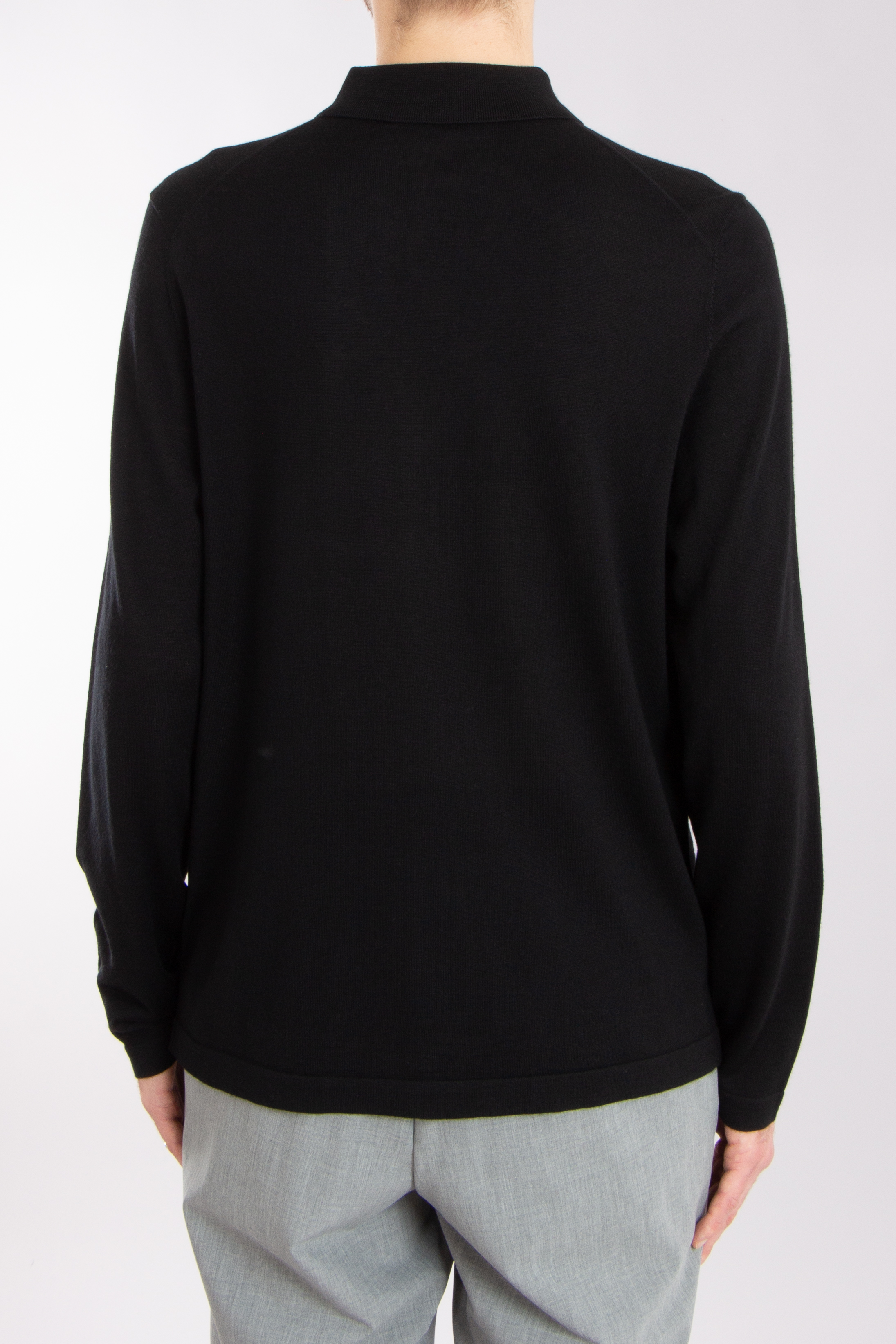 MIENTUS BERLIN Extrafine Wool-Silk-Cashmere Blend Knit Shirt