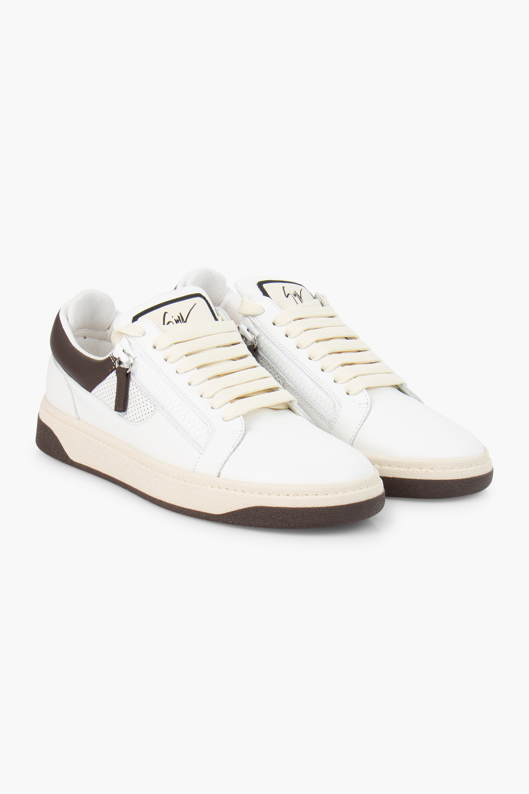 GIUSEPPE ZANOTTI Low Top Leather Sneakers GZ94