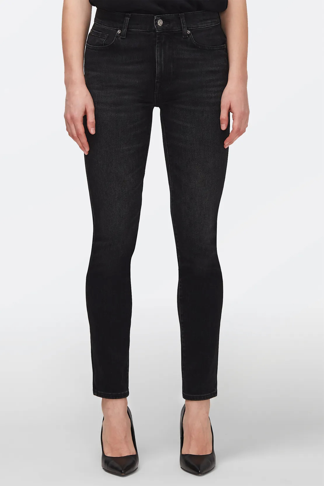 7 FOR ALL MANKIND Cotton Lyocell Blend Jeans Roxanne