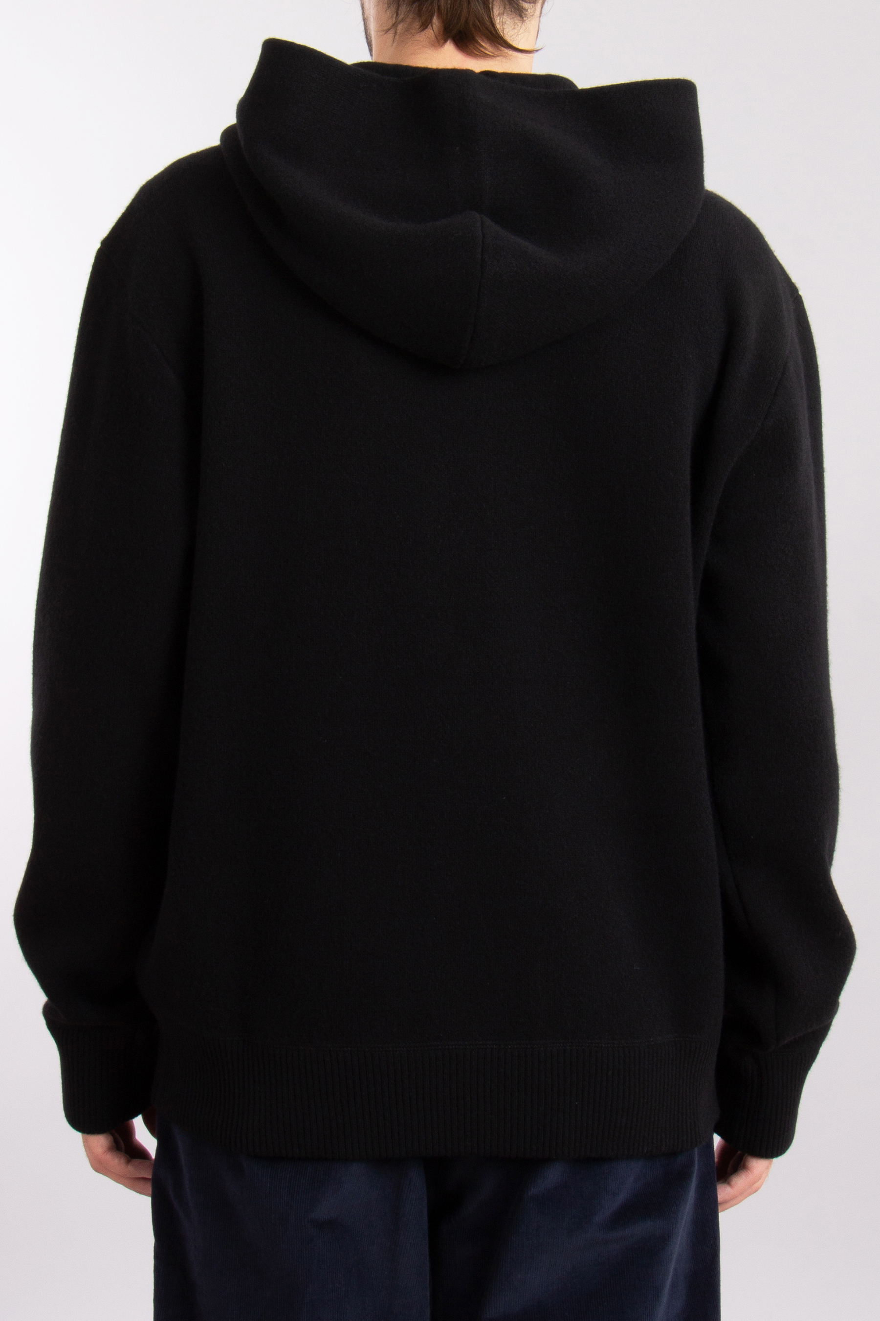 MOOSE KNUCKLES Hooded Wool-Cashmere Blend Sweater Jog Falls