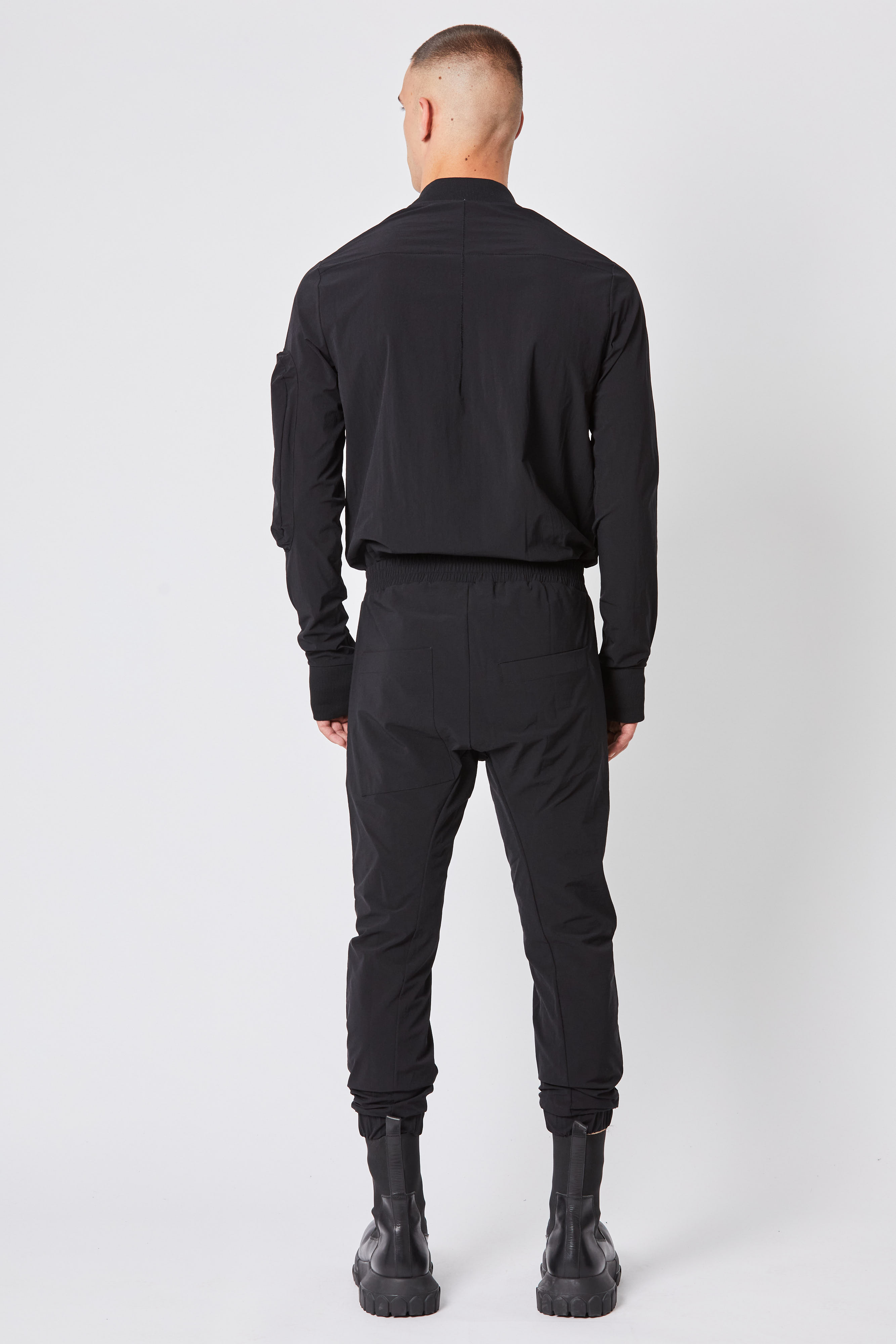 THOM KROM Long Sleeve Nylon Stretch Overall