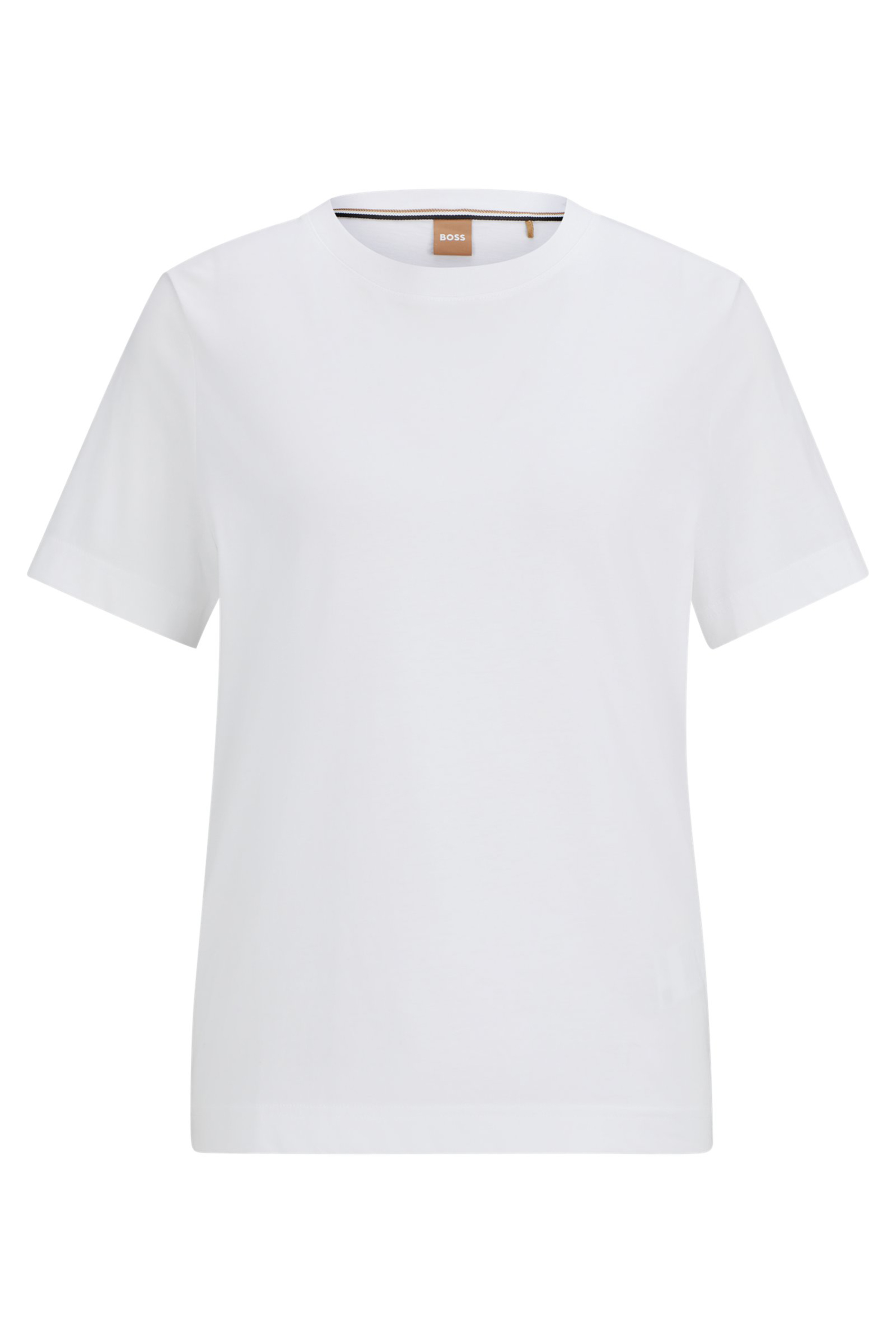 BOSS Relaxed Fit Cotton Jersey T-Shirt Ecosa