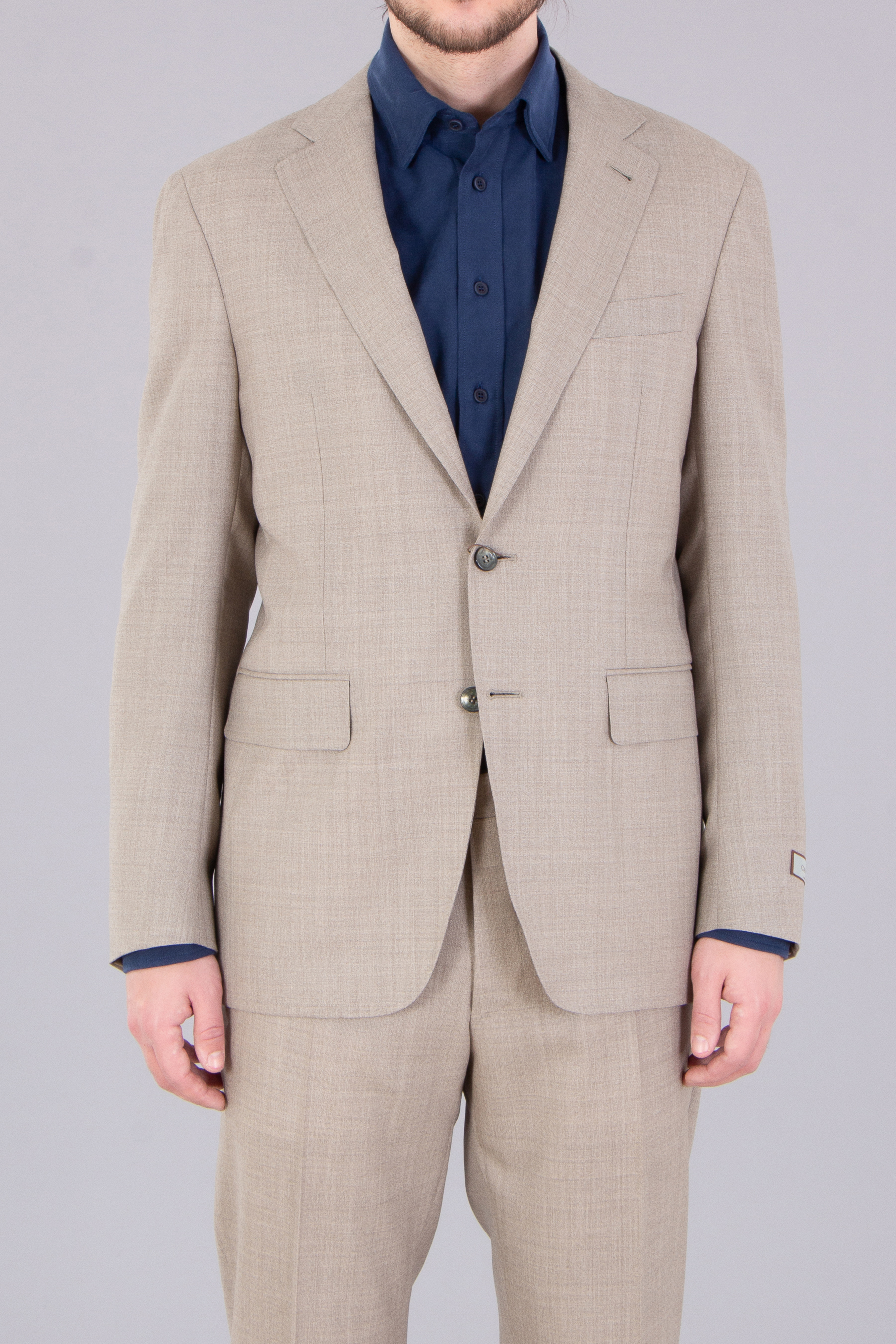 CANALI Modern Fit Travel Wool Suit Kei