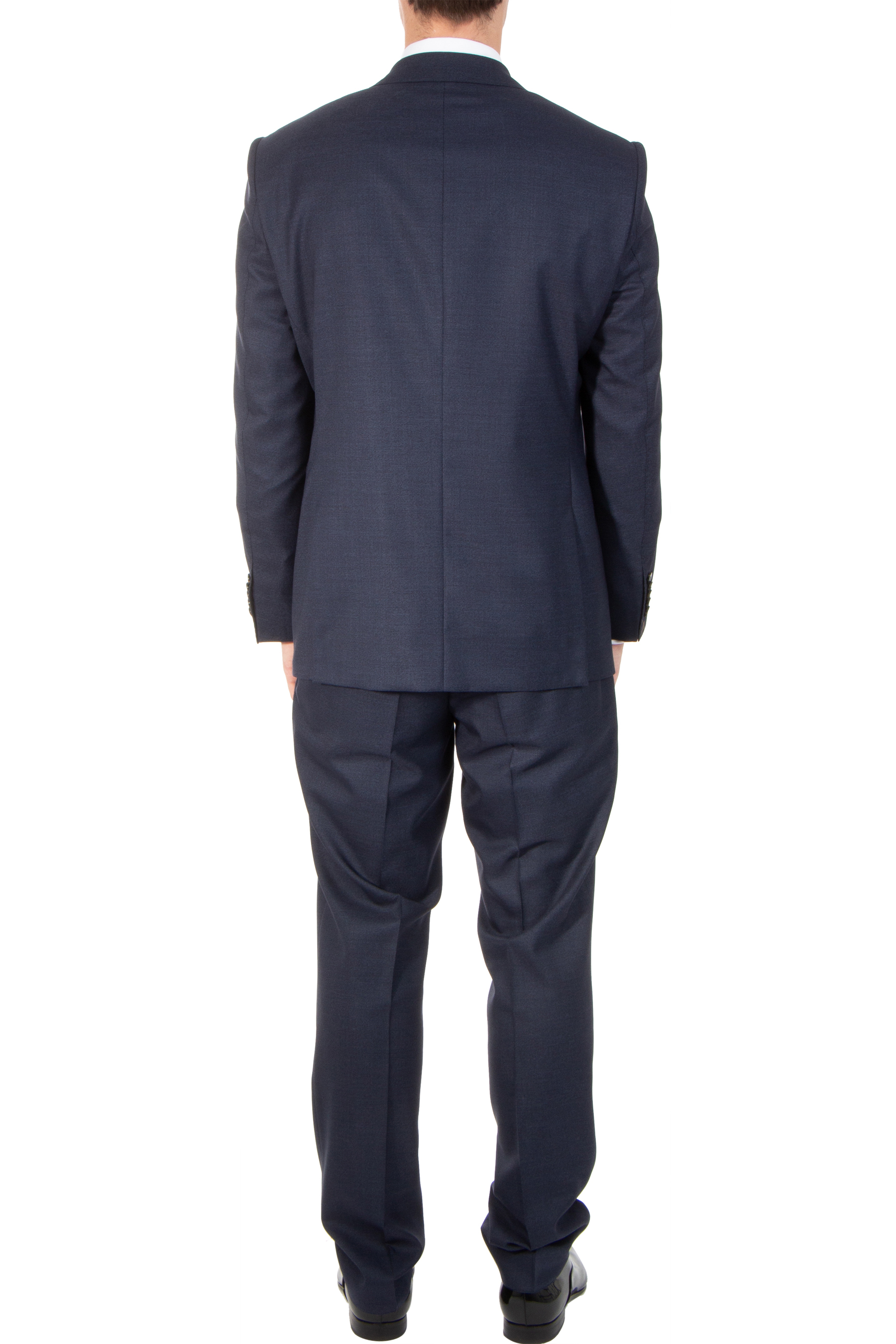 BOSS Patterned Virgin Wool Suit L-Jarrod