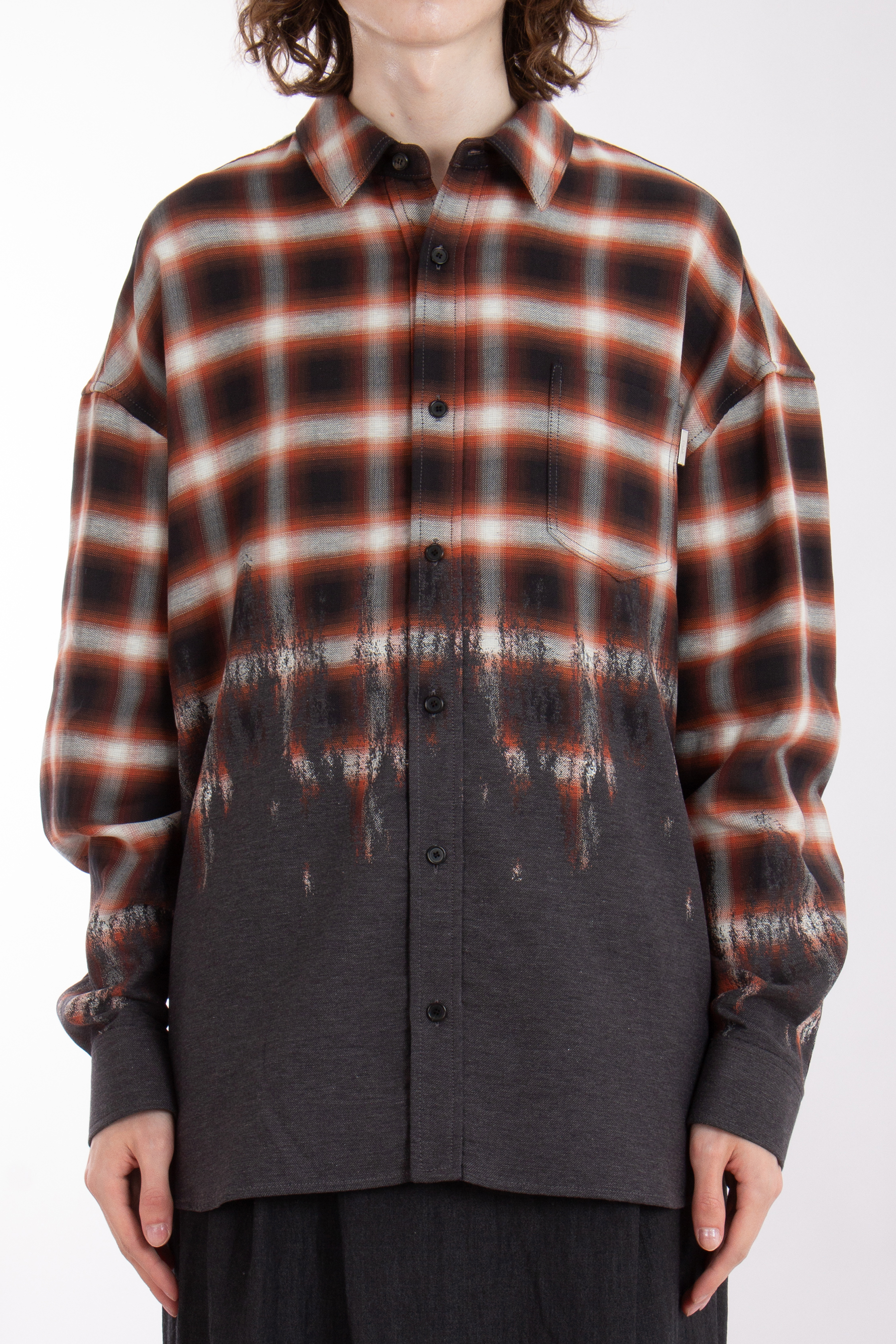 JUUN.J Patterned Cotton Shirt