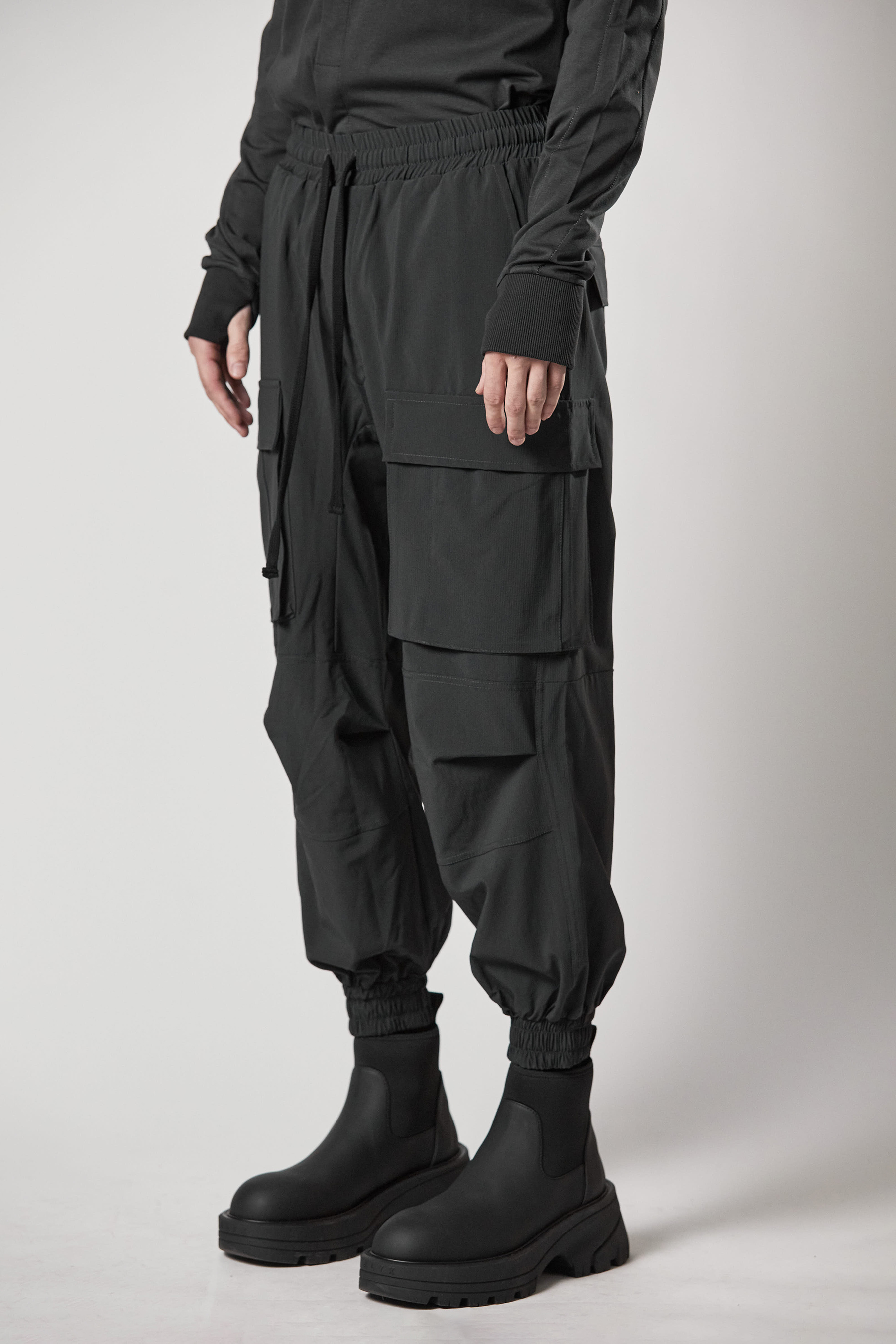 THOM KROM Nylon Stretch Ripstop Cargo Pants