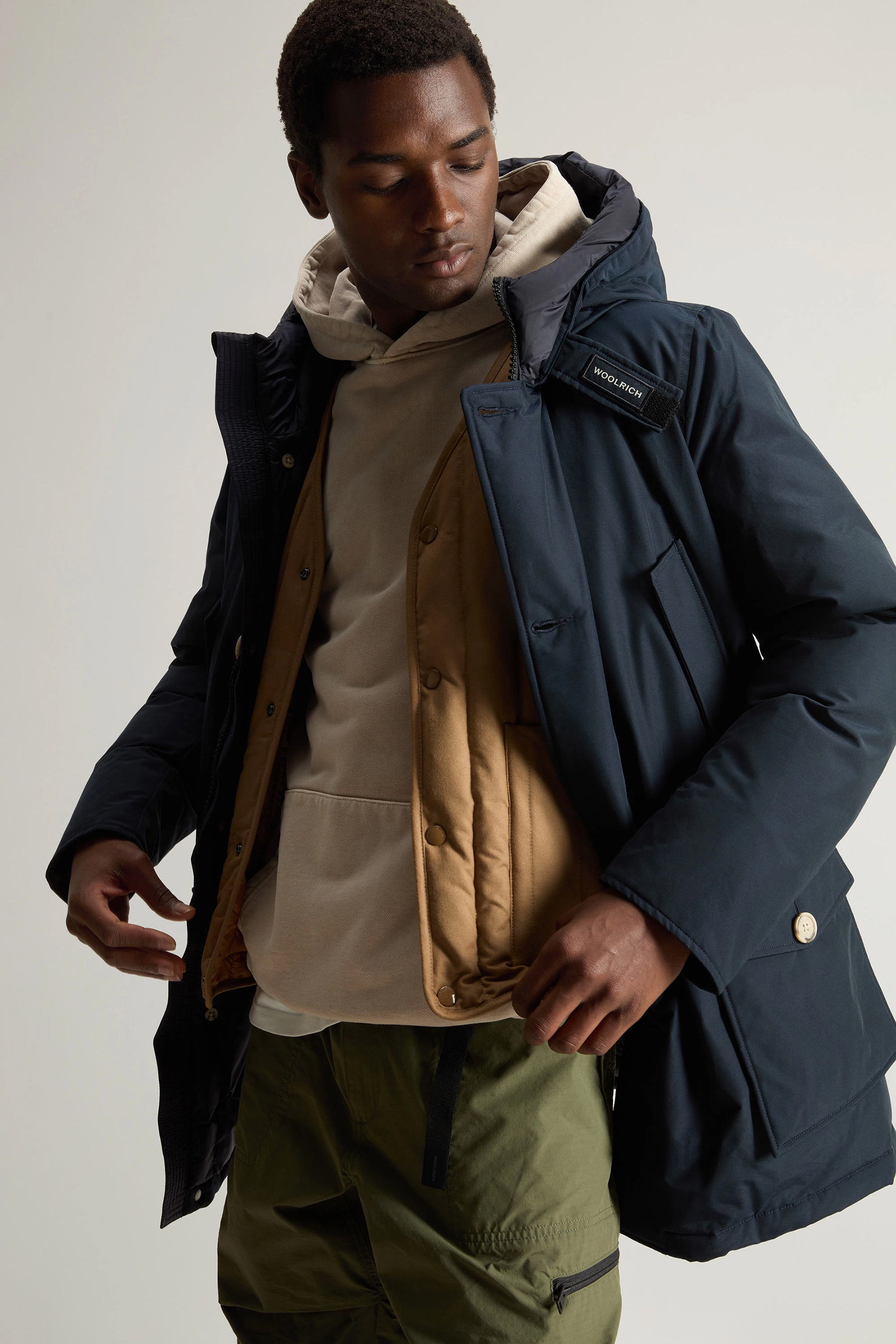 WOOLRICH Ramar Cloth Down Arctic Parka