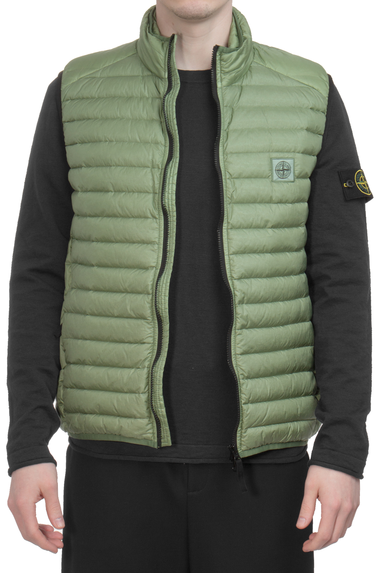 STONE ISLAND Loom Woven CHambers R-Nylon Light Down-TC Vest