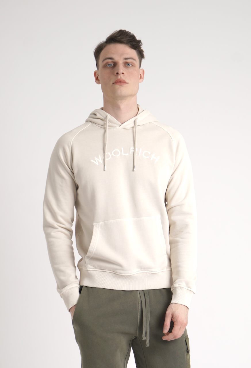 WOOLRICH Cotton Varsity Hoodie