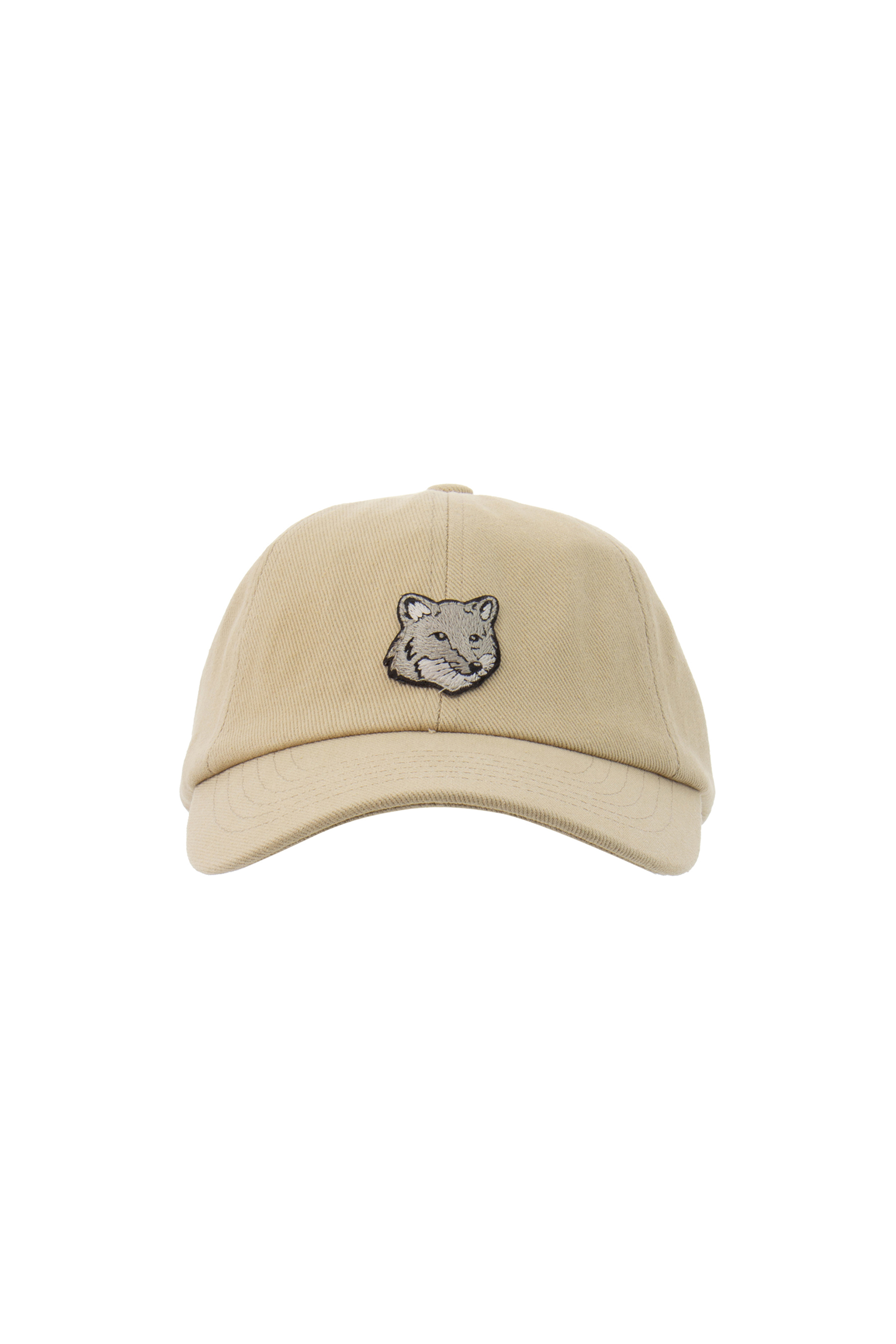 MAISON KITSUNÉ Bold Fox Head Cotton Canvas Cap