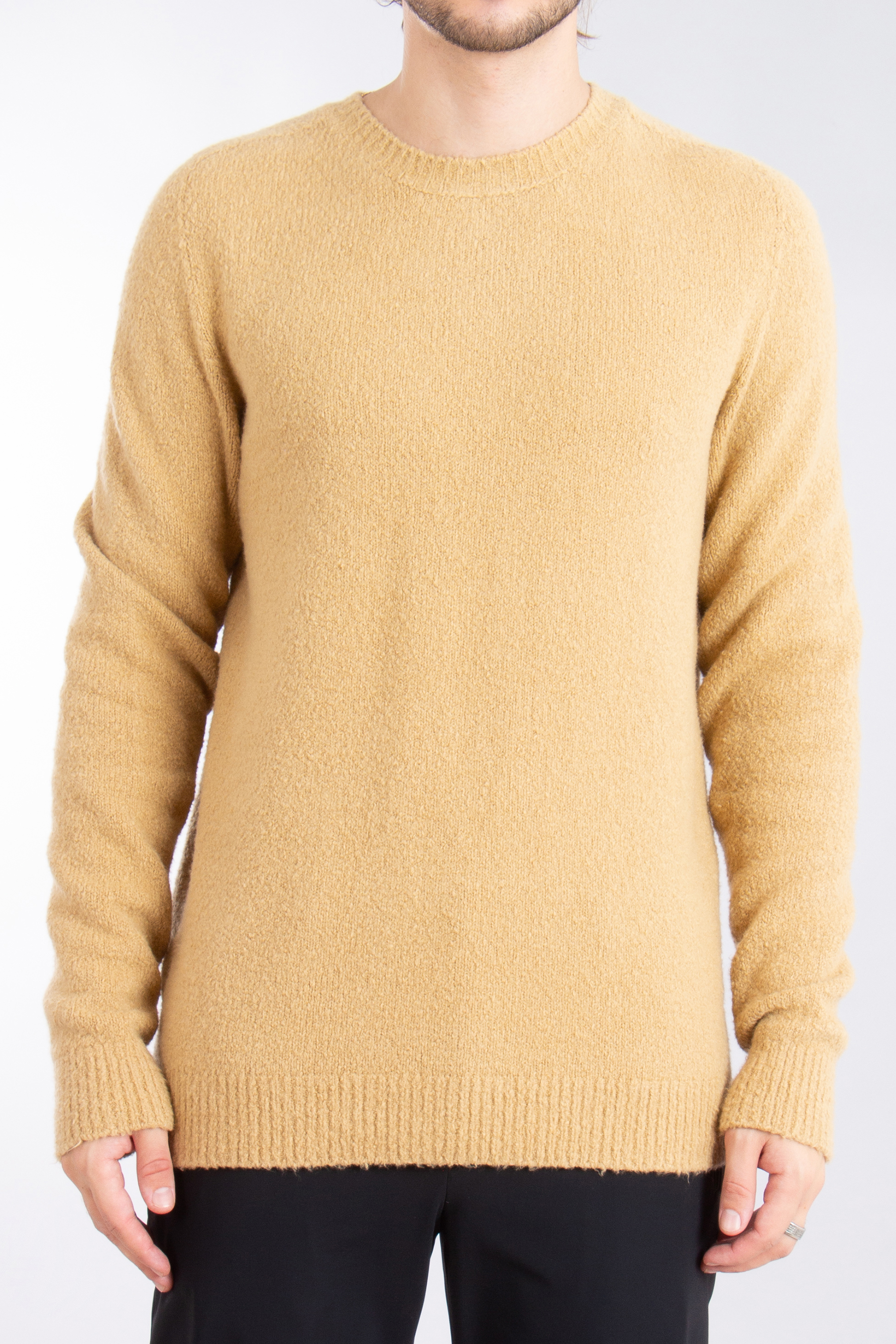 ROBERTO COLLINA Cotton Blend Knit Sweater