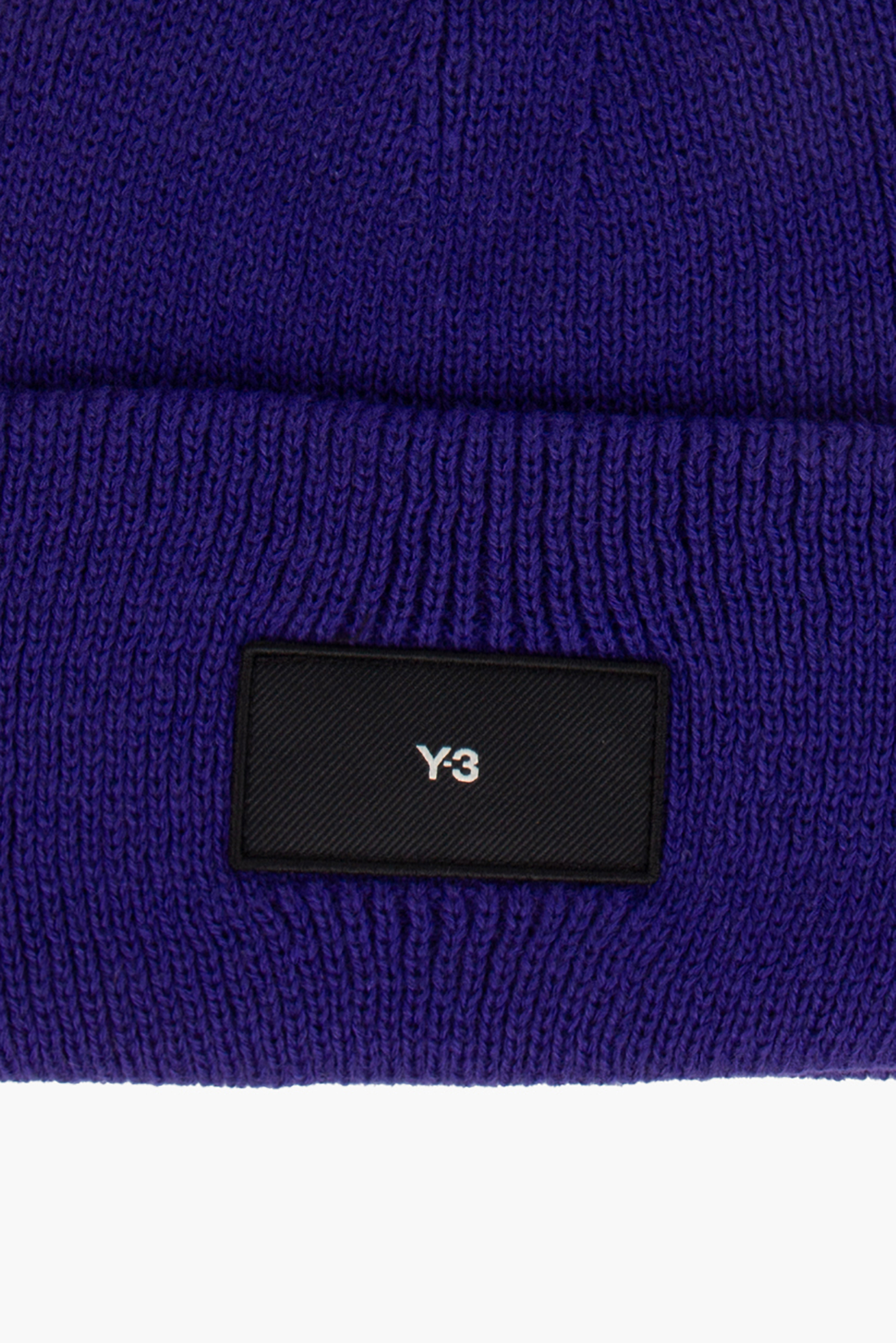 Y-3 Ribbed Wool Blend Beanie