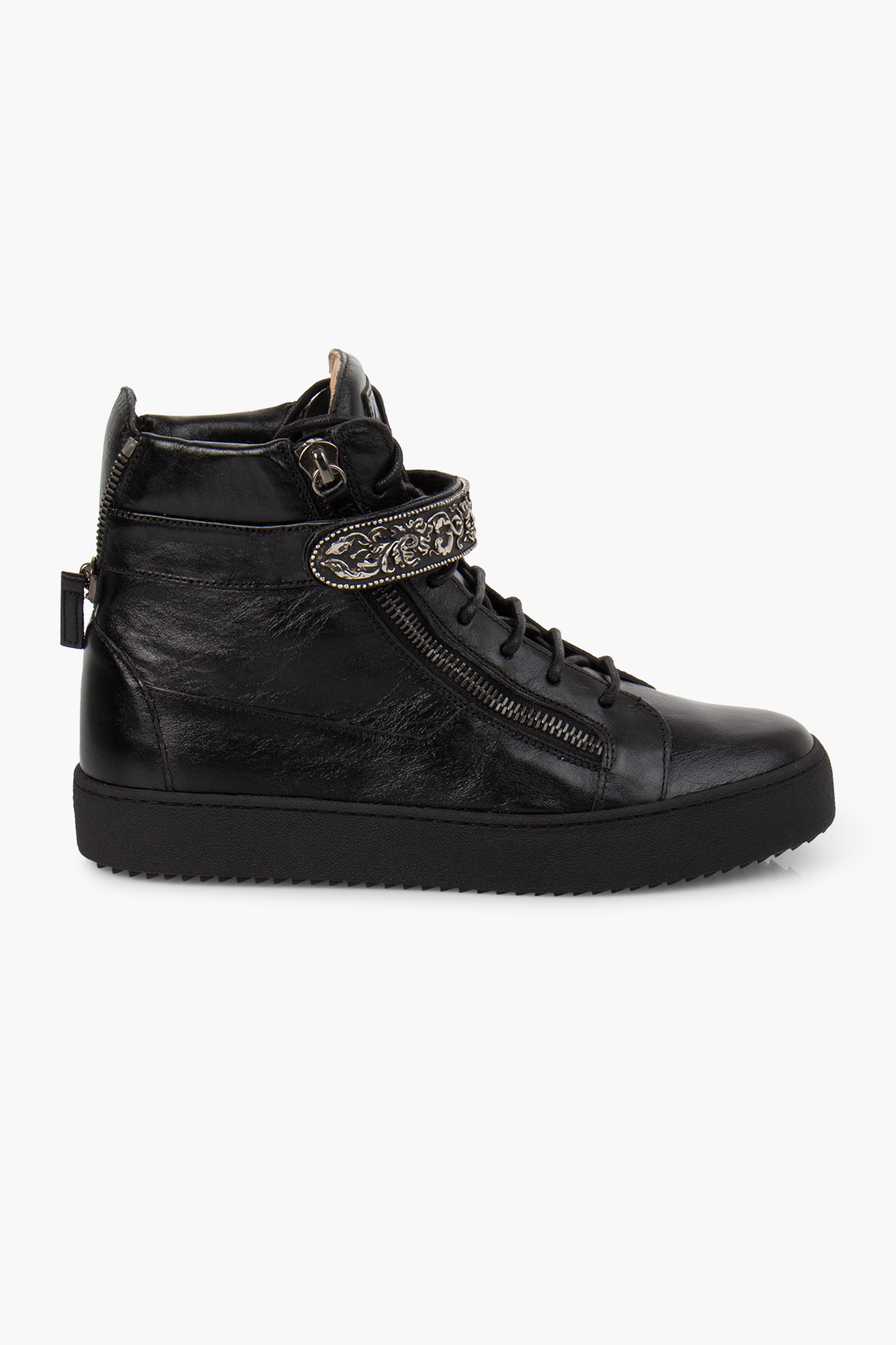 Black high top giuseppes online