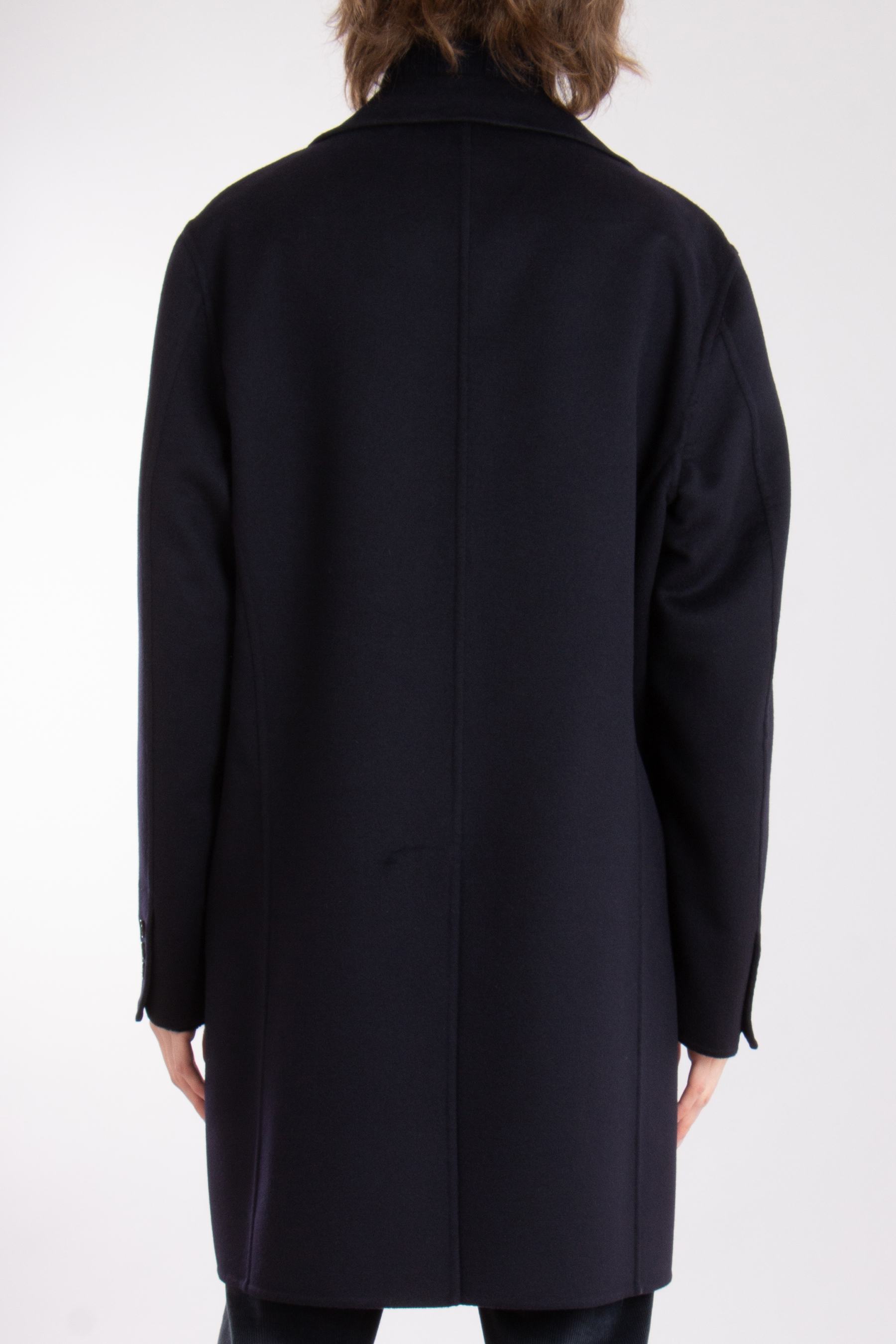 CANALI Double-Face Wool-Cashmere Blend Coat