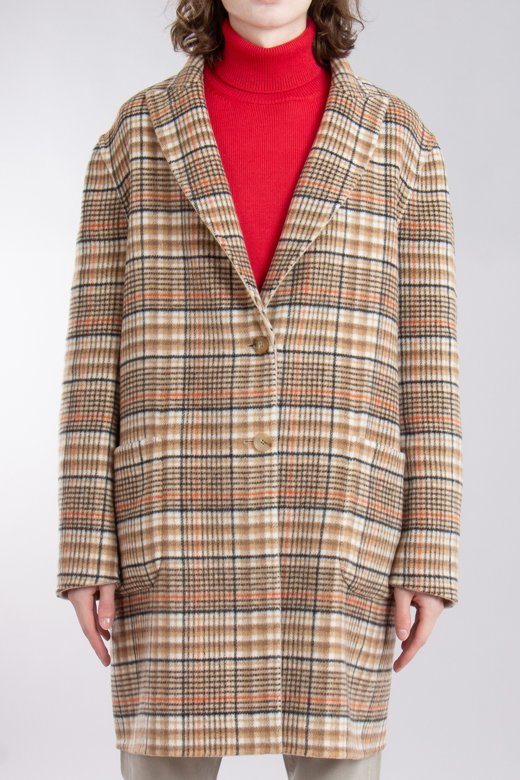 ETRO Reversible Wool Blend Coat