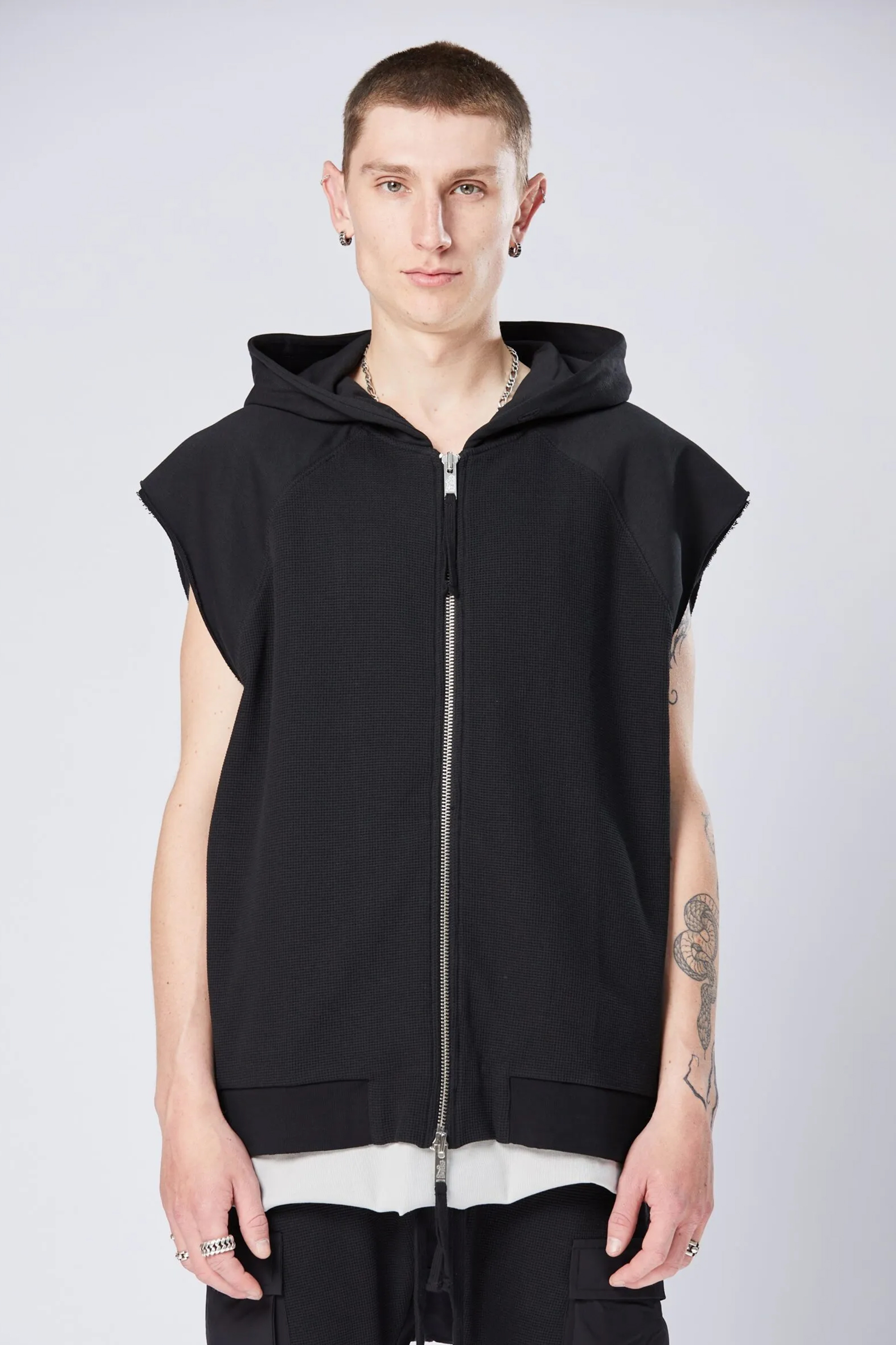 THOM KROM Cotton Jersey Sweat Vest