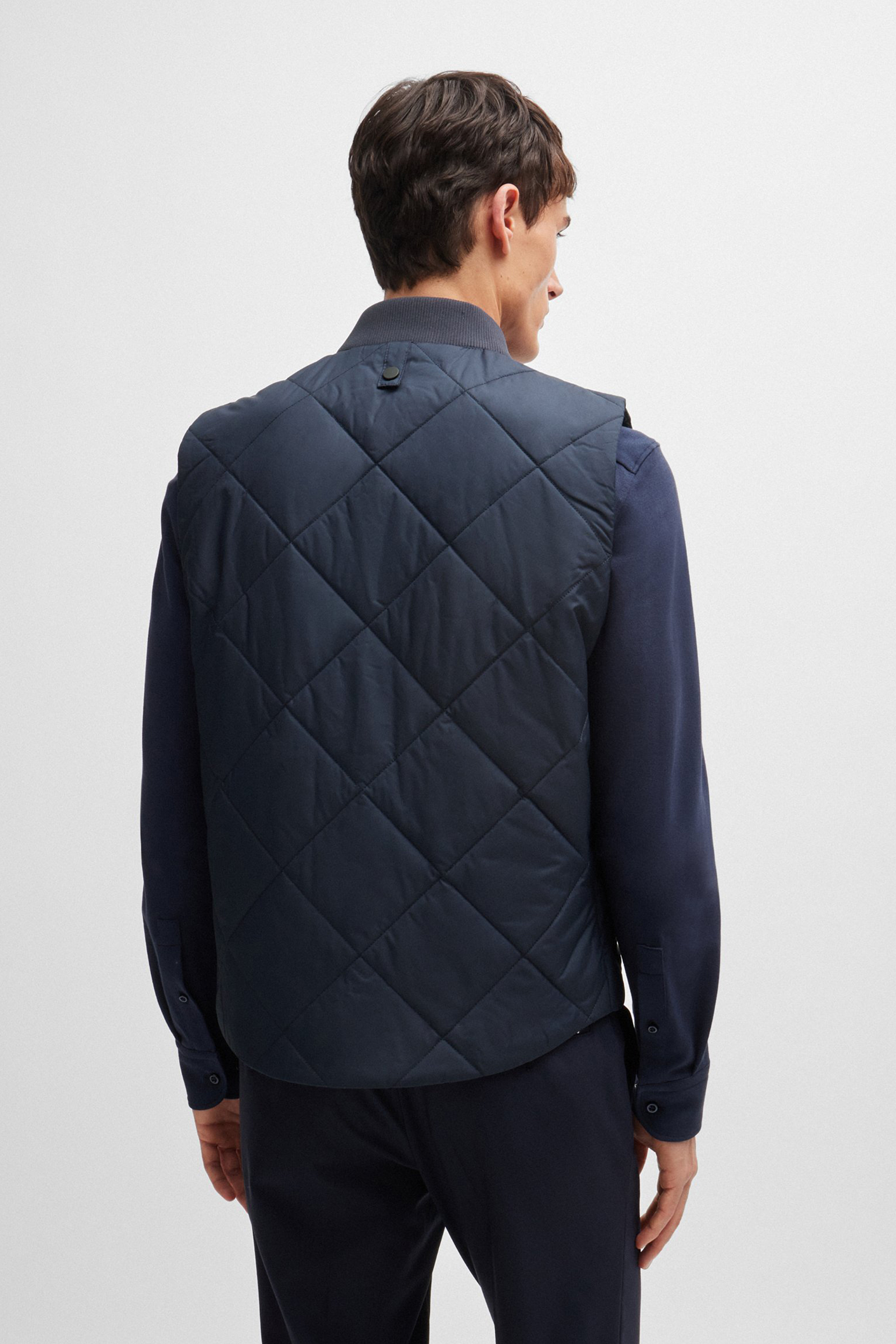 BOSS Regular Fit Recycled Polyester Vest P-Canopus