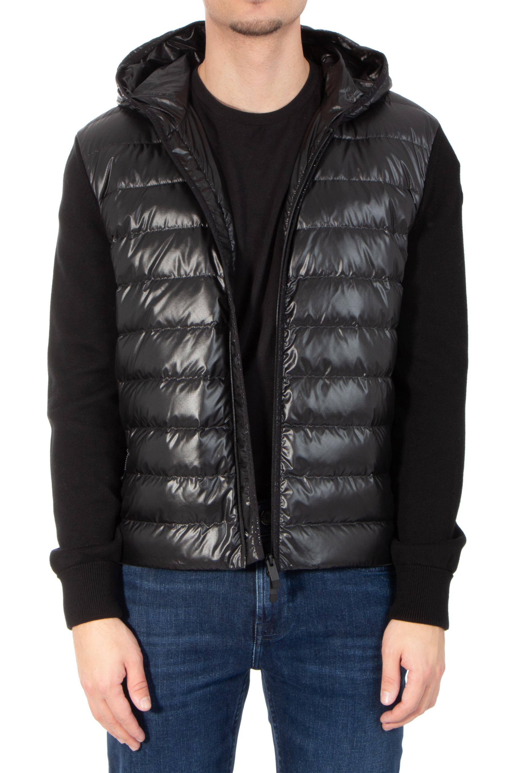 MONCLER Padded Cotton Zip Cardigan